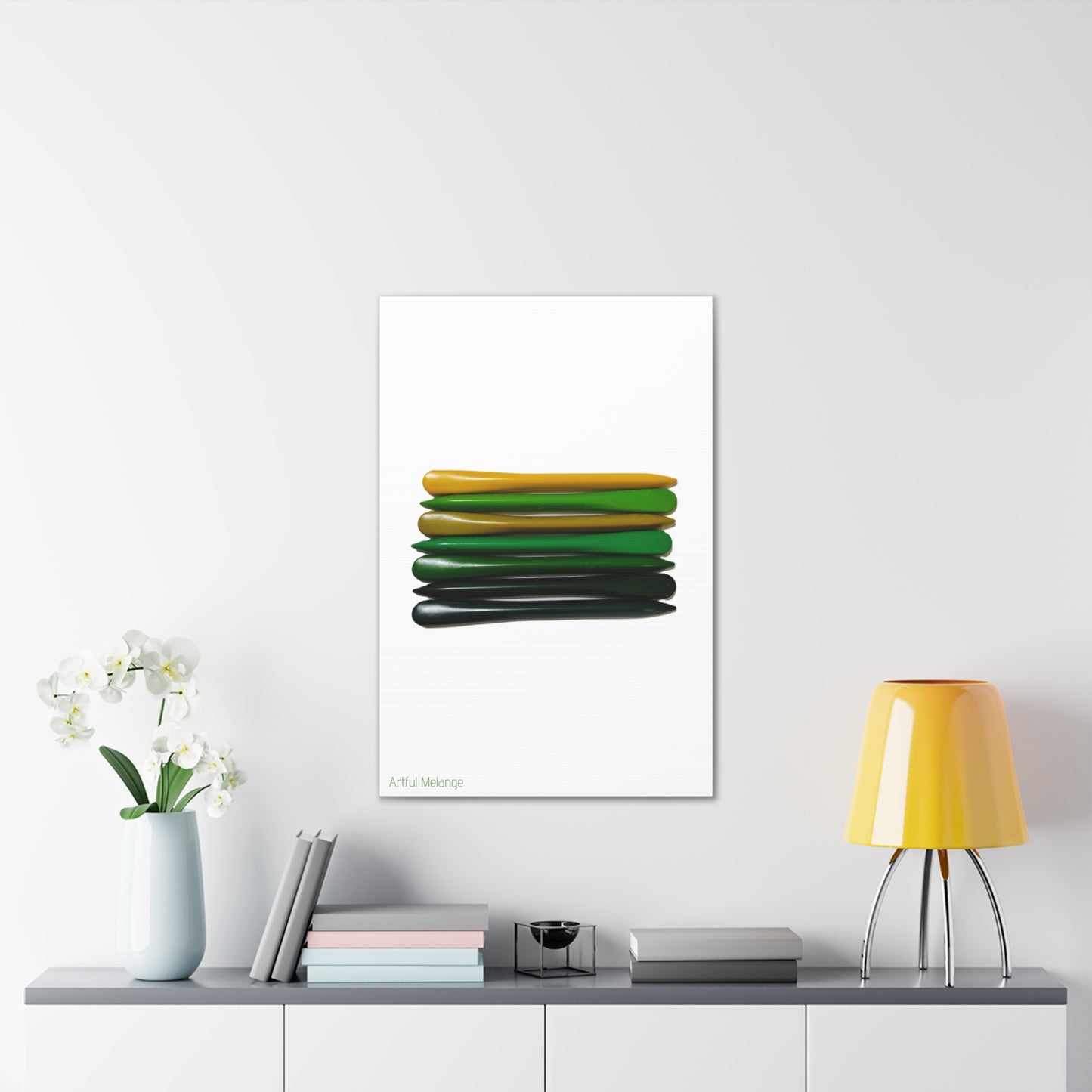 Spectrum Stacks: A Colorful Daydream in Posters and Canvas Prints