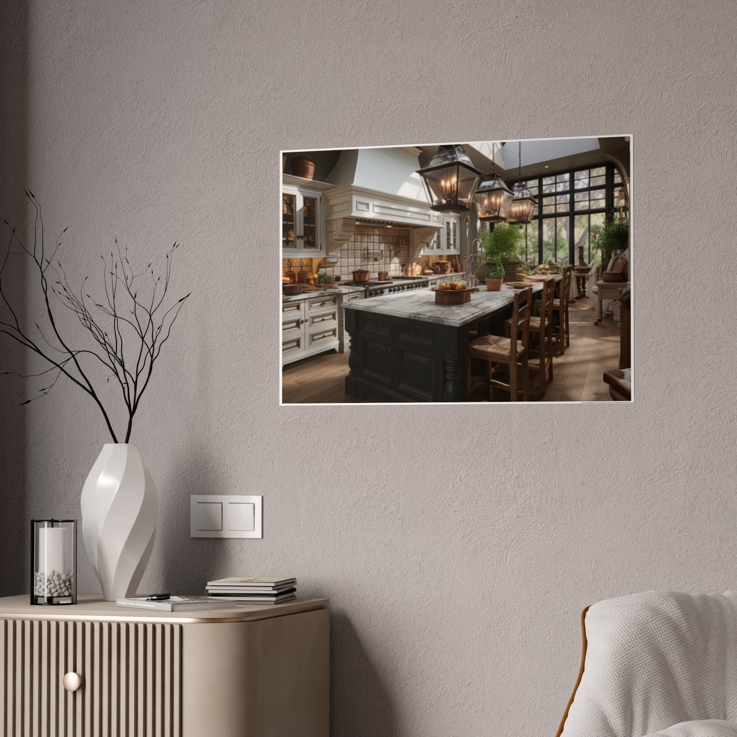 Luminique Provence- French Country Kitchen Posters