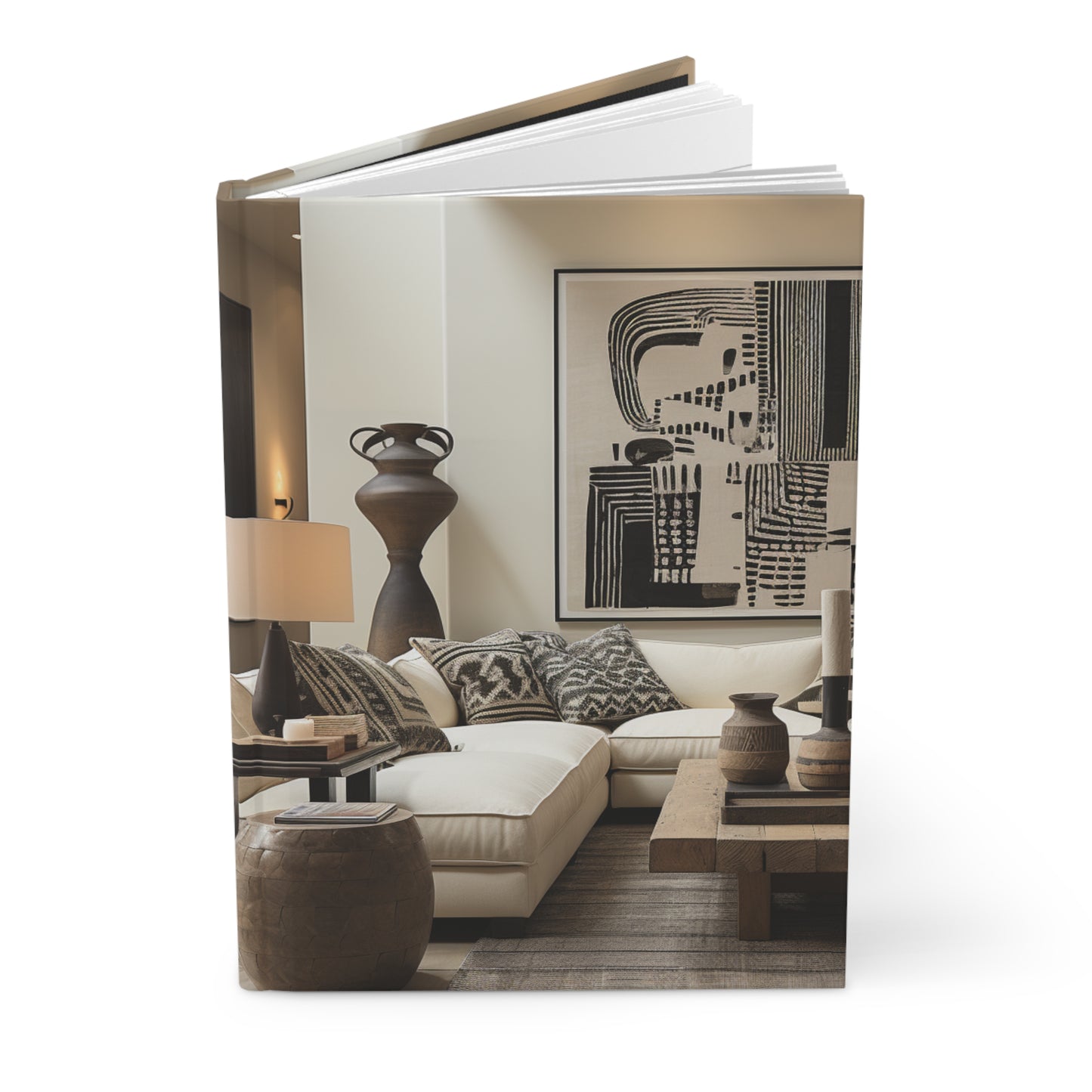 Essence of African Mud Cloth Hardcover Journal