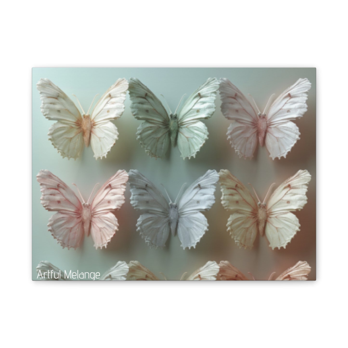 Fluttering Dreams: Butterfly Canvas Print Collection