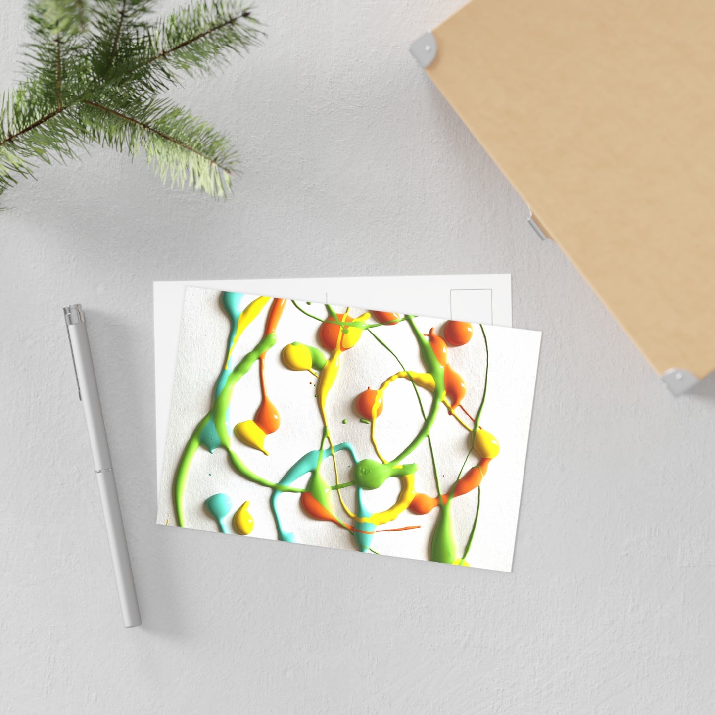 Abstract Expressions Postcards