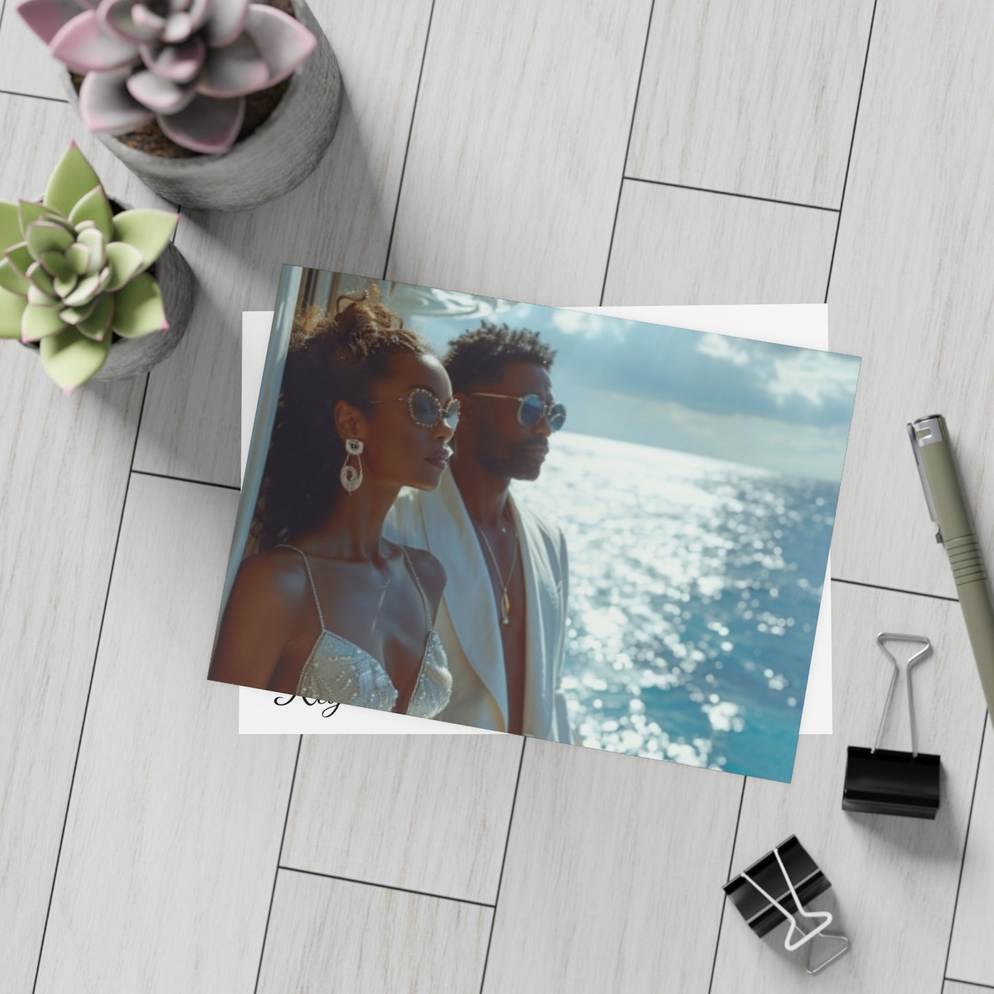 Sail & Celebrate: A Day of Elegance Yacht/Boat Party Invitation Bundles (envelopes included)