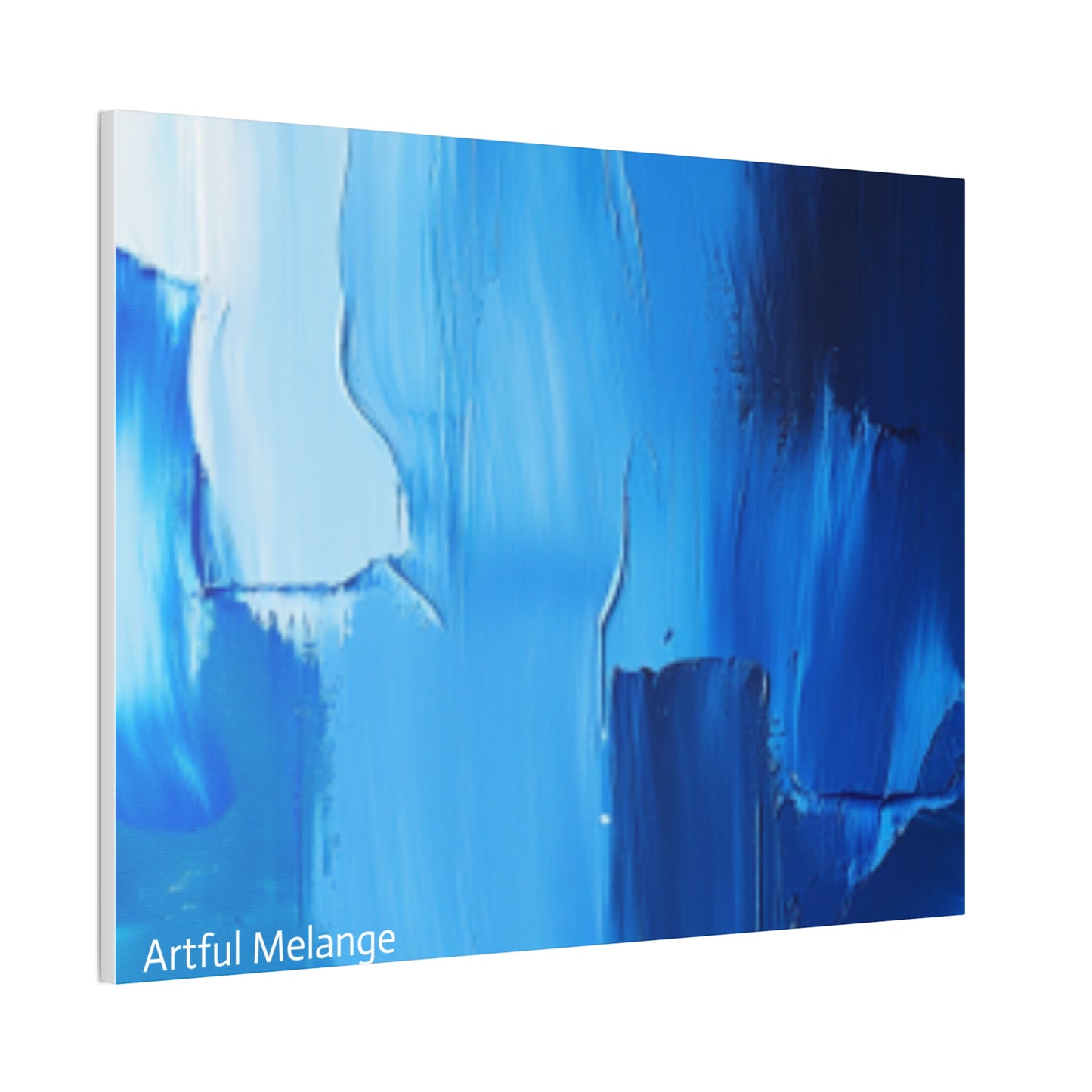 Acrylic Abstract Canvas Print - Richly Textured Artistry