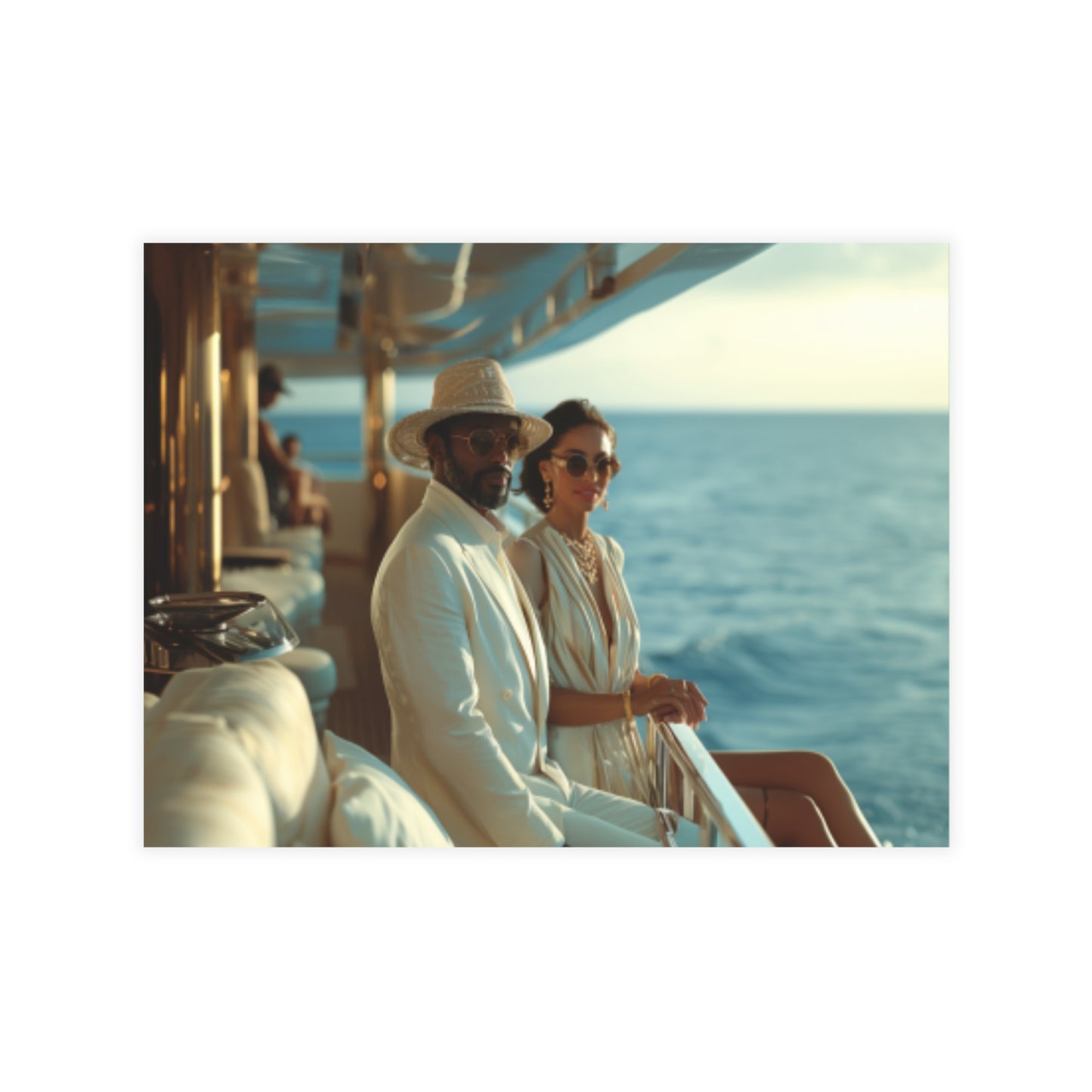 Sail & Celebrate: A Day of Elegance Yacht/Boat Party Invitation Bundles (envelopes included)