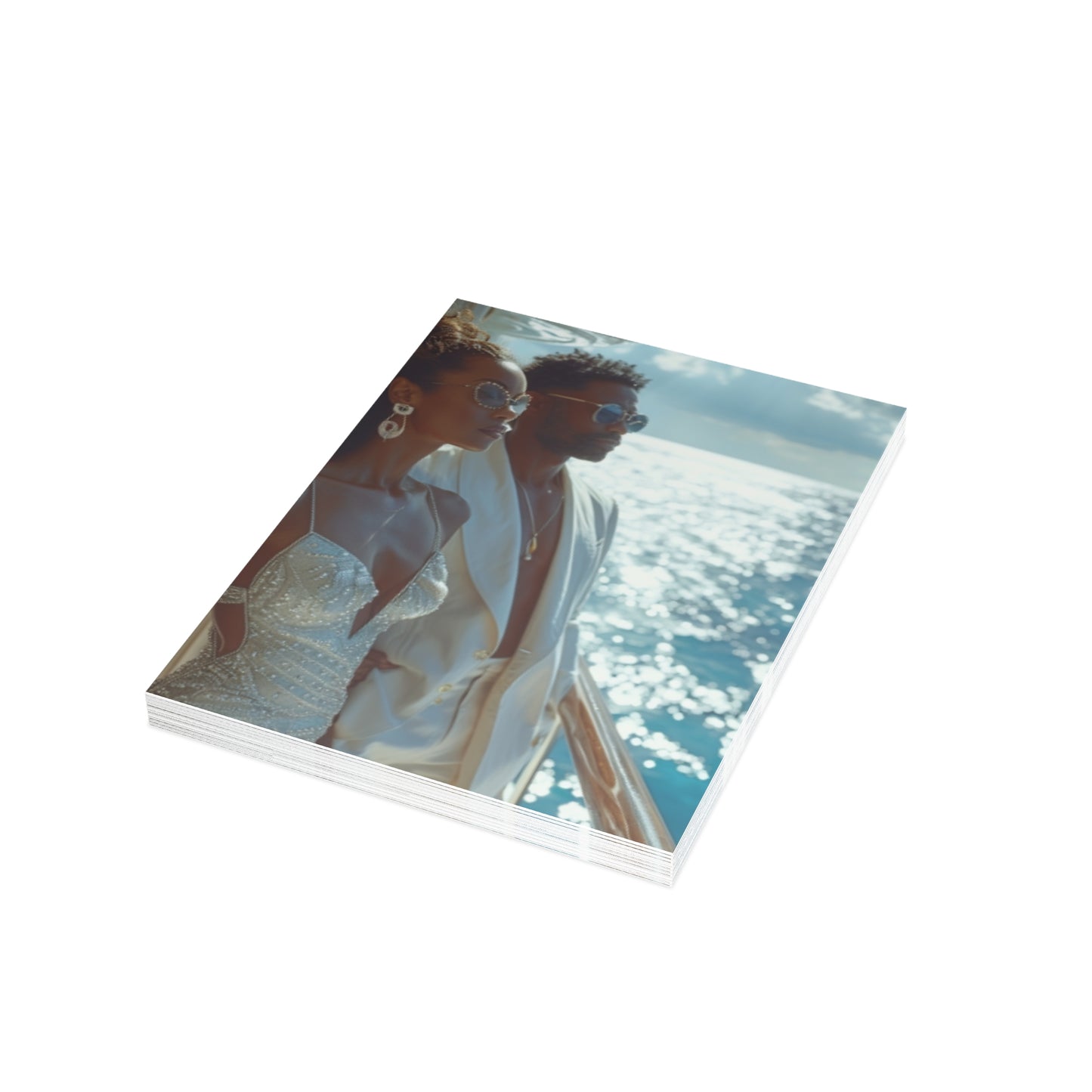 Sail & Celebrate: A Day of Elegance Yacht/Boat Party Invitation Bundles (envelopes included)