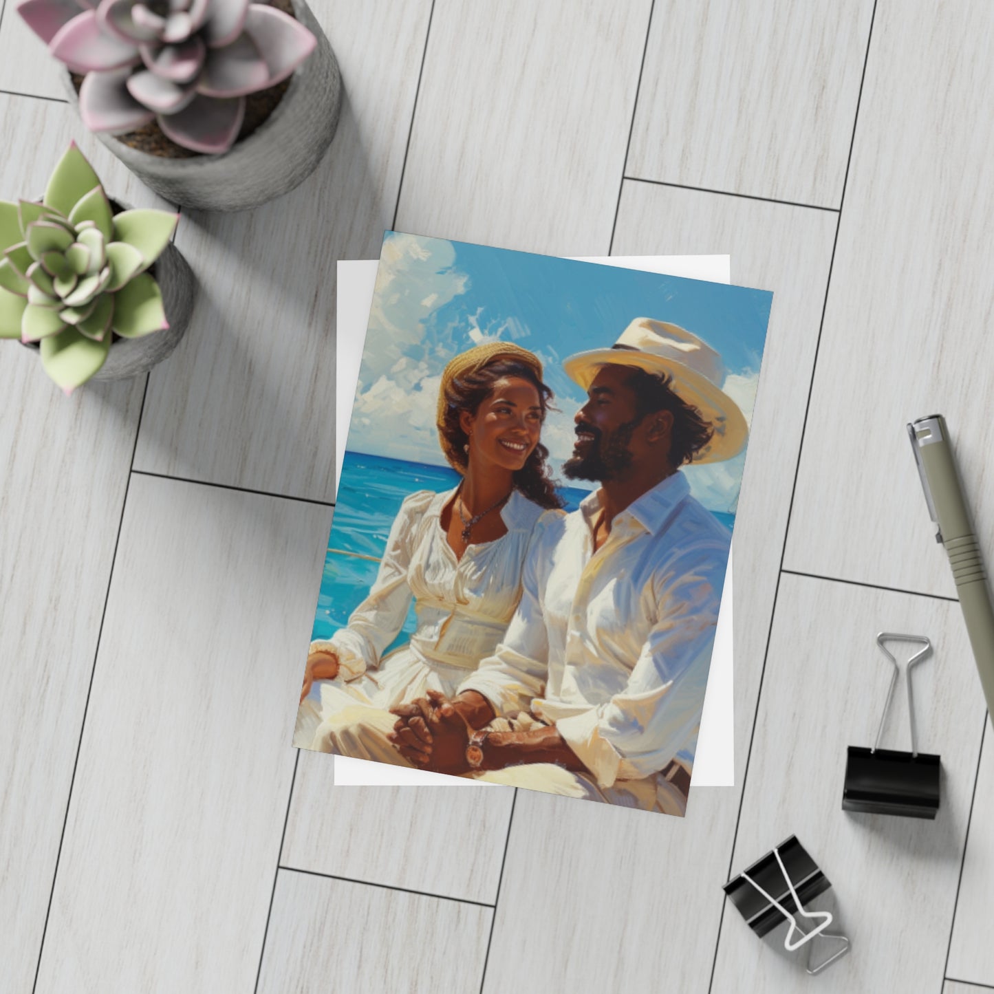 Sail & Celebrate: A Day of Elegance Yacht/Boat Party Invitation Bundles (envelopes included)