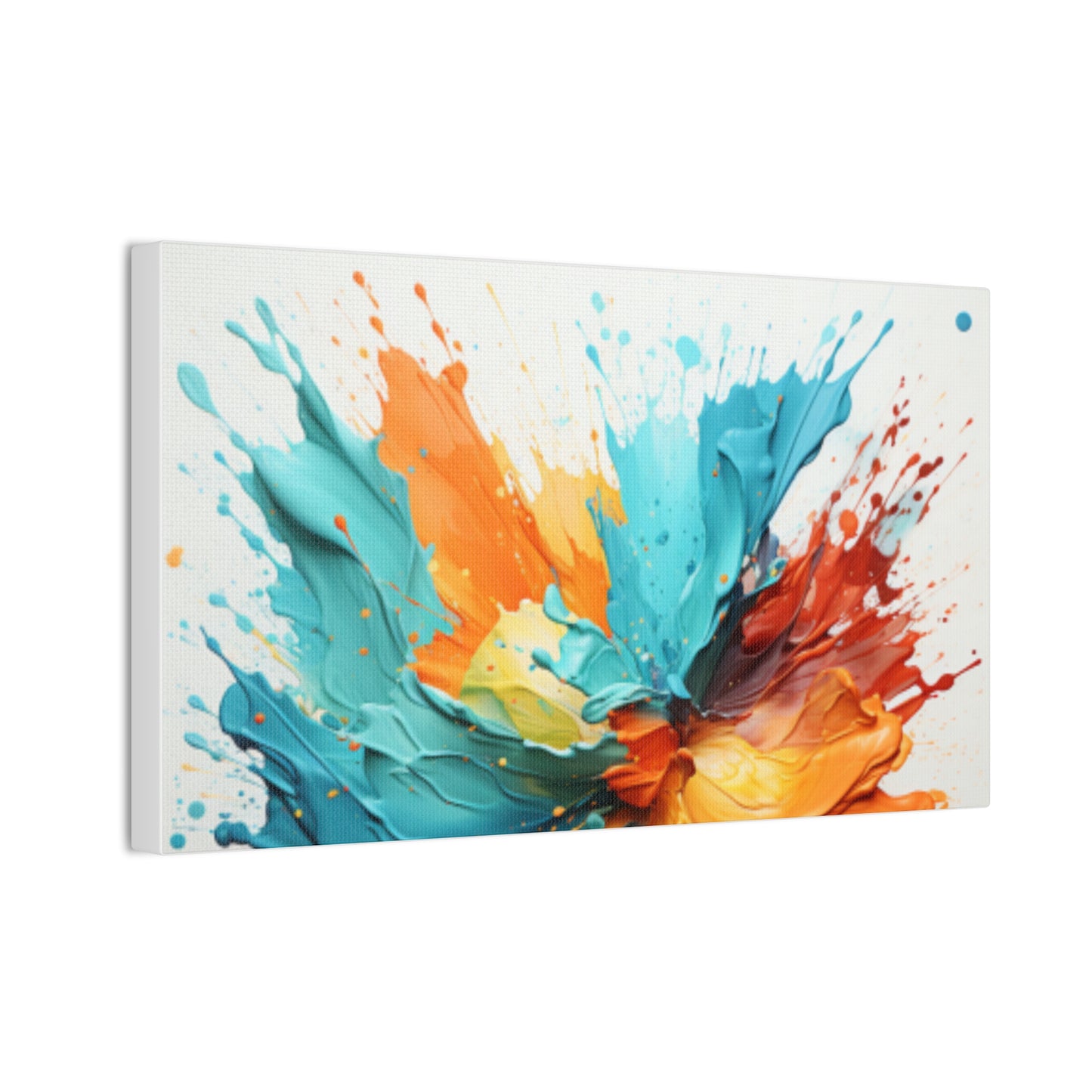 Primary Elegance: A Symphony of Sophistication Canvas Print