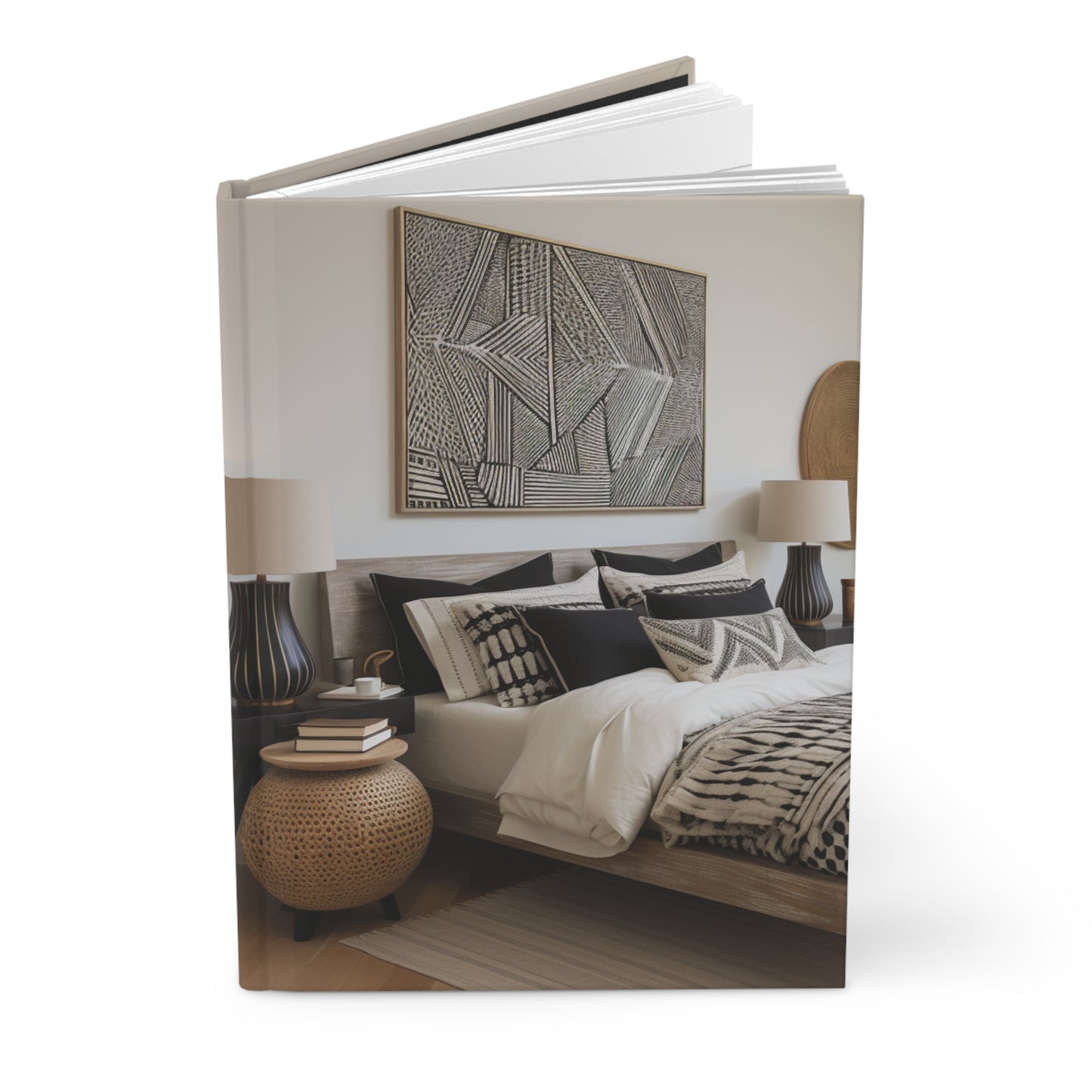 Essence of African Mud Cloth Hardcover Journal