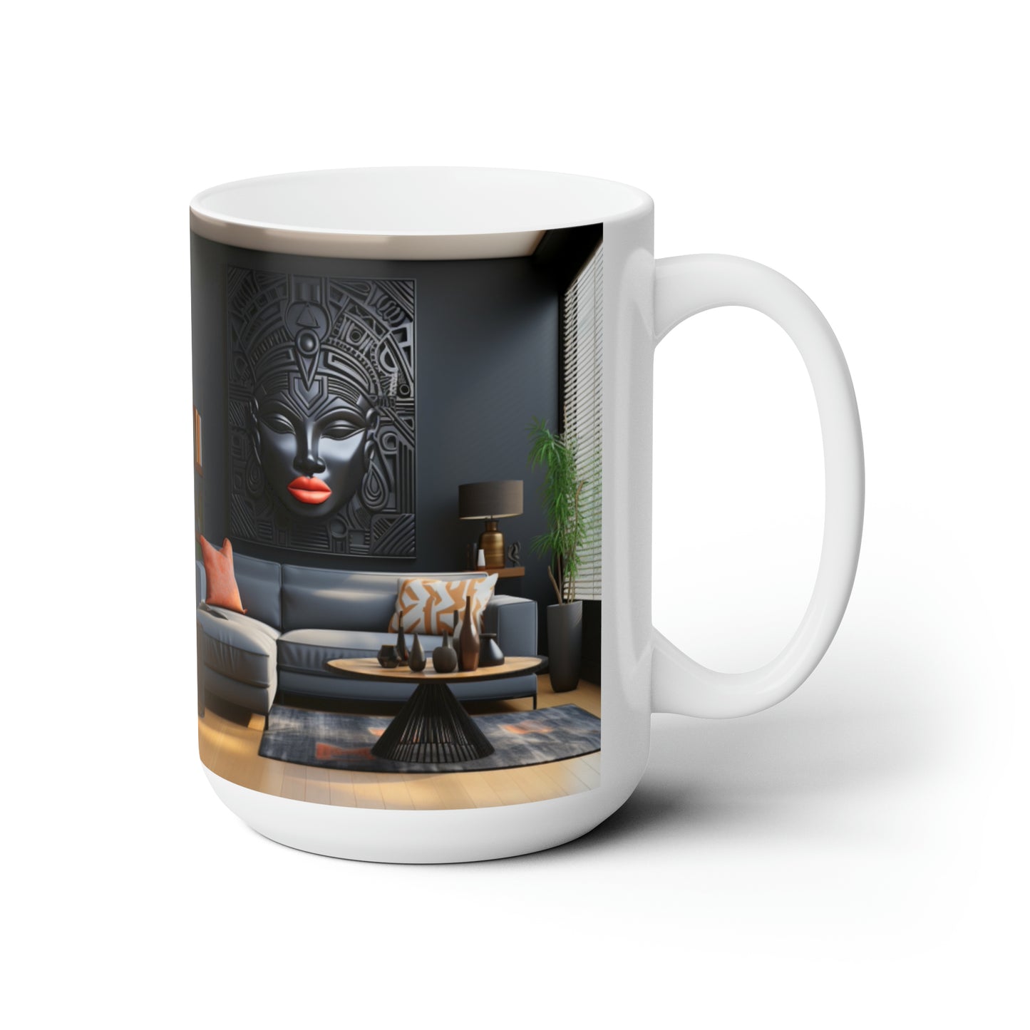 Melanin Magic Ceramic Mug 15oz