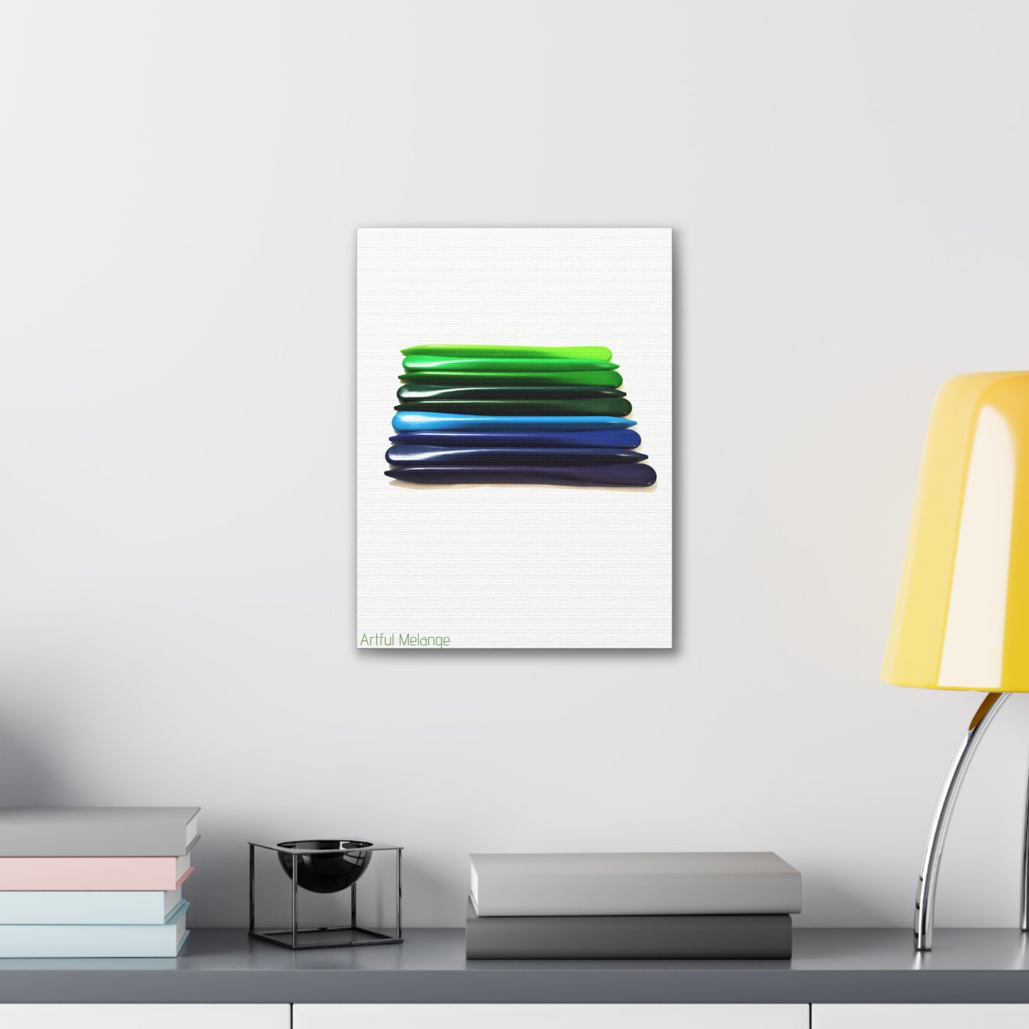 Spectrum Stacks: A Colorful Daydream in Posters and Canvas Prints
