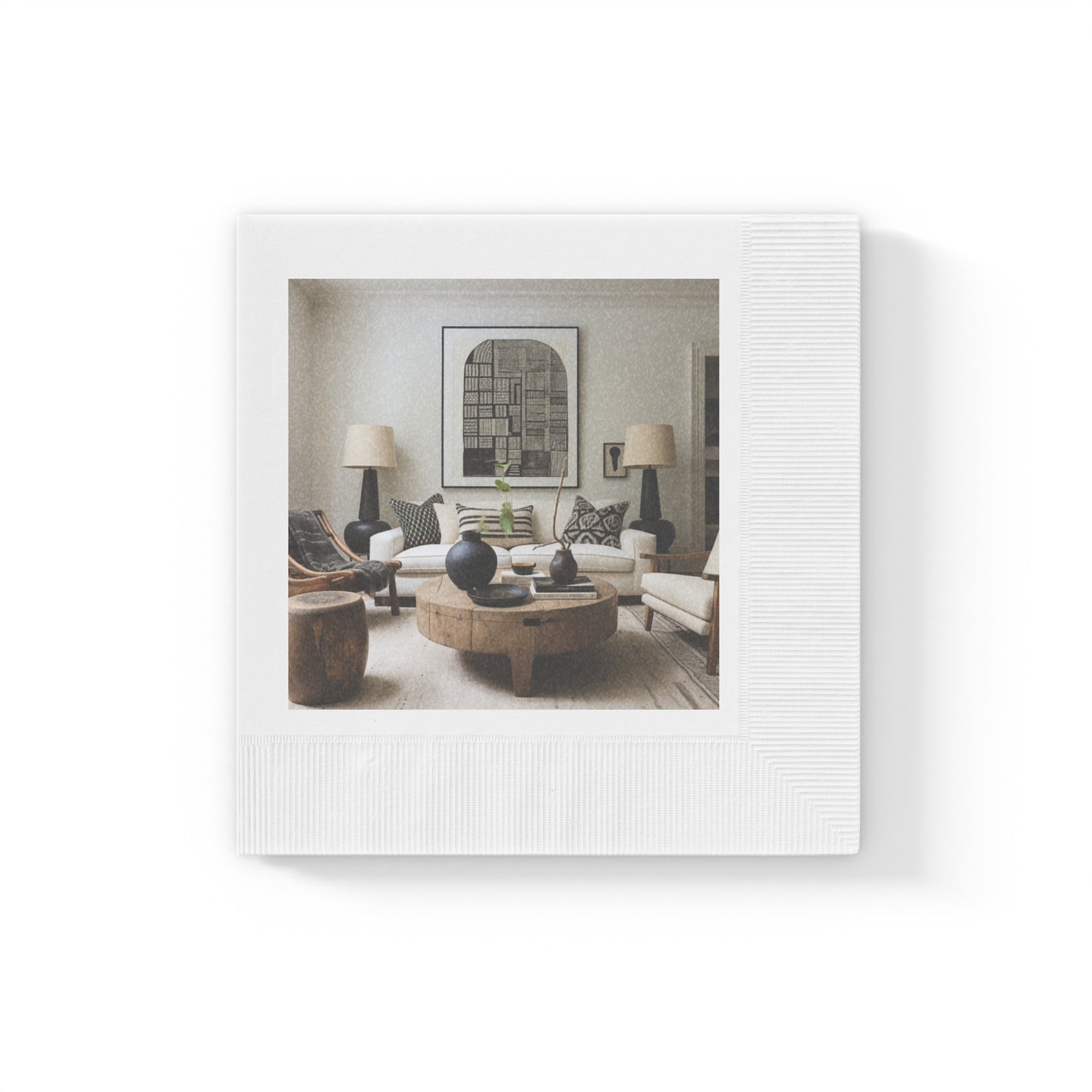 Exquisite African Culture-Inspired Napkin Set