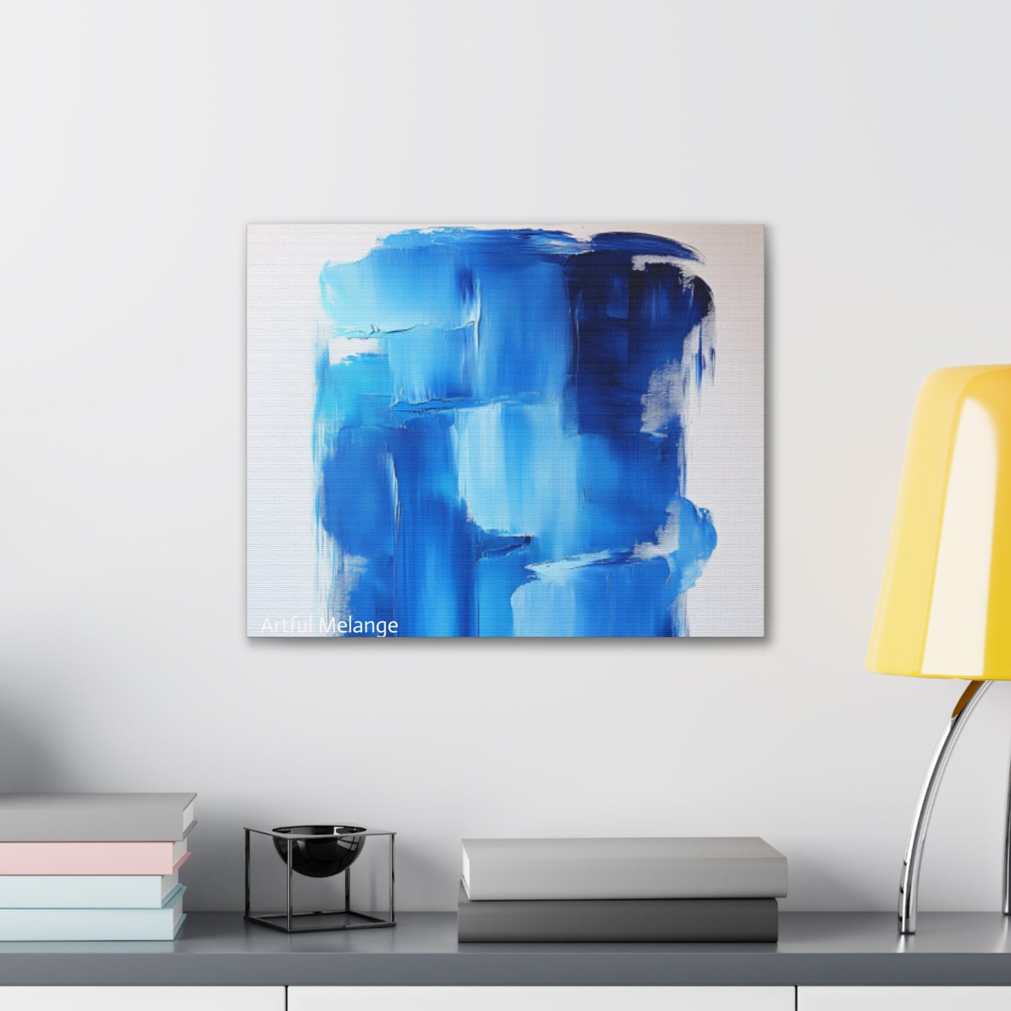 Acrylic Abstract Canvas Print - Richly Textured Artistry