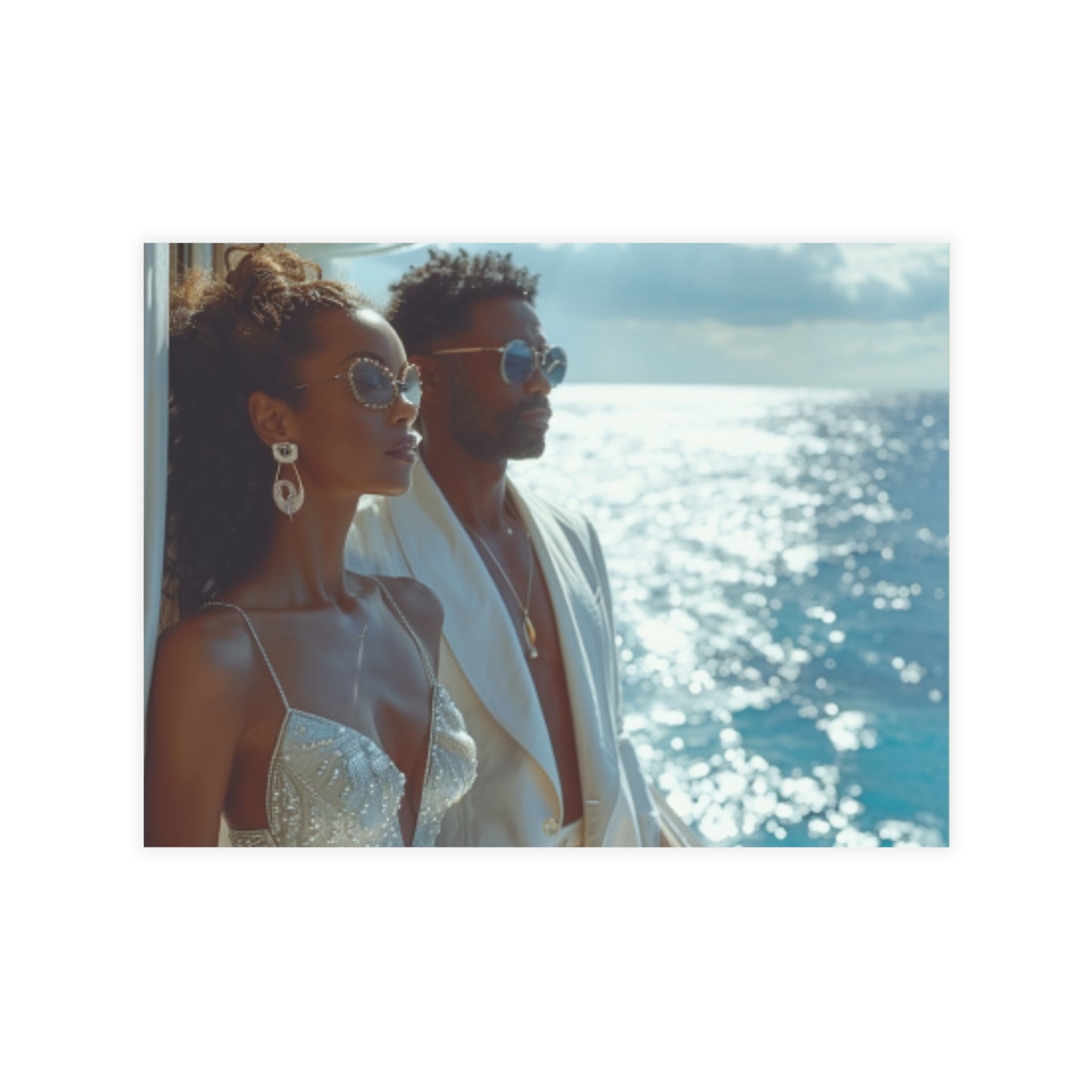 Sail & Celebrate: A Day of Elegance Yacht/Boat Party Invitation Bundles (envelopes included)