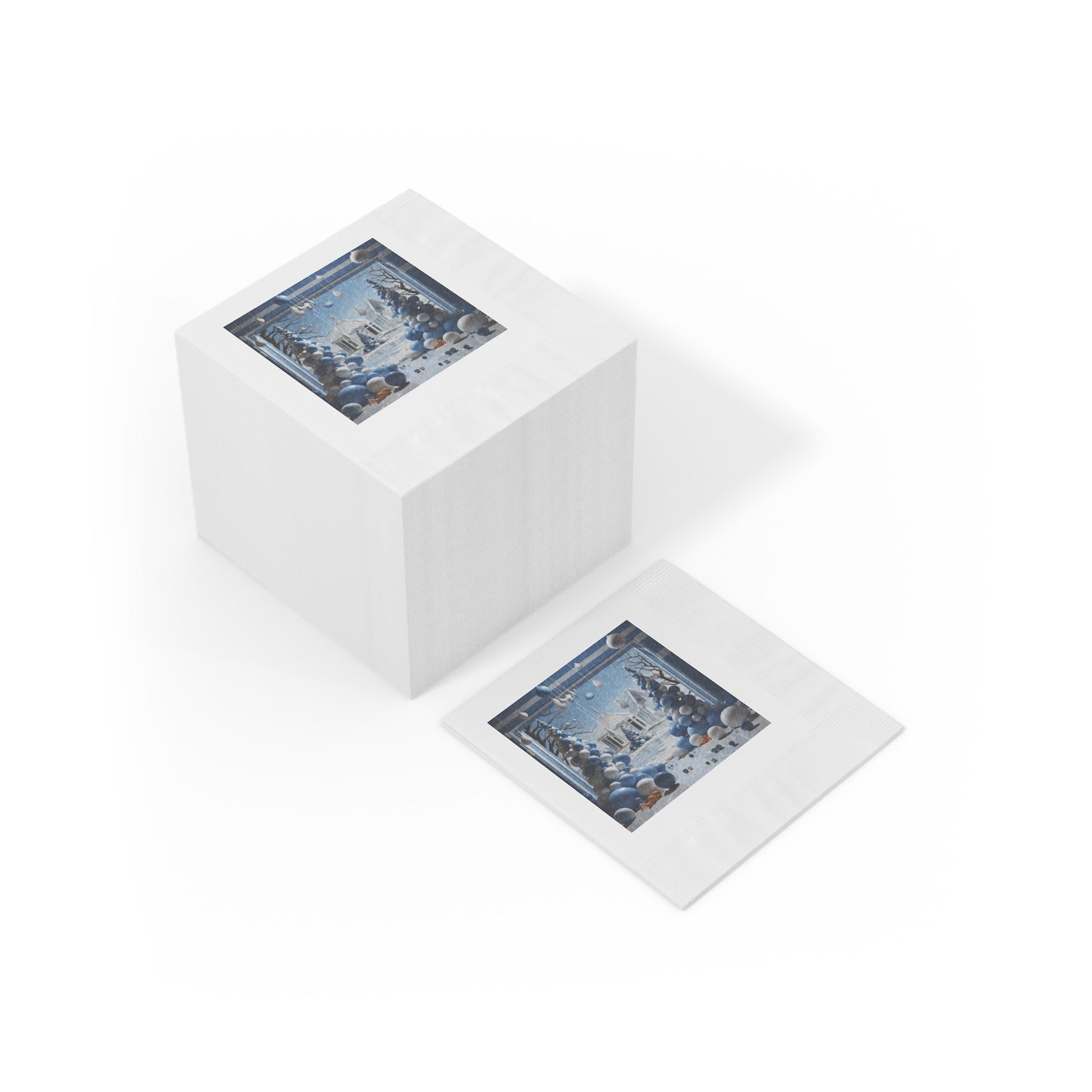 Dynamic Holiday Napkins for Sophisticated Living Spaces