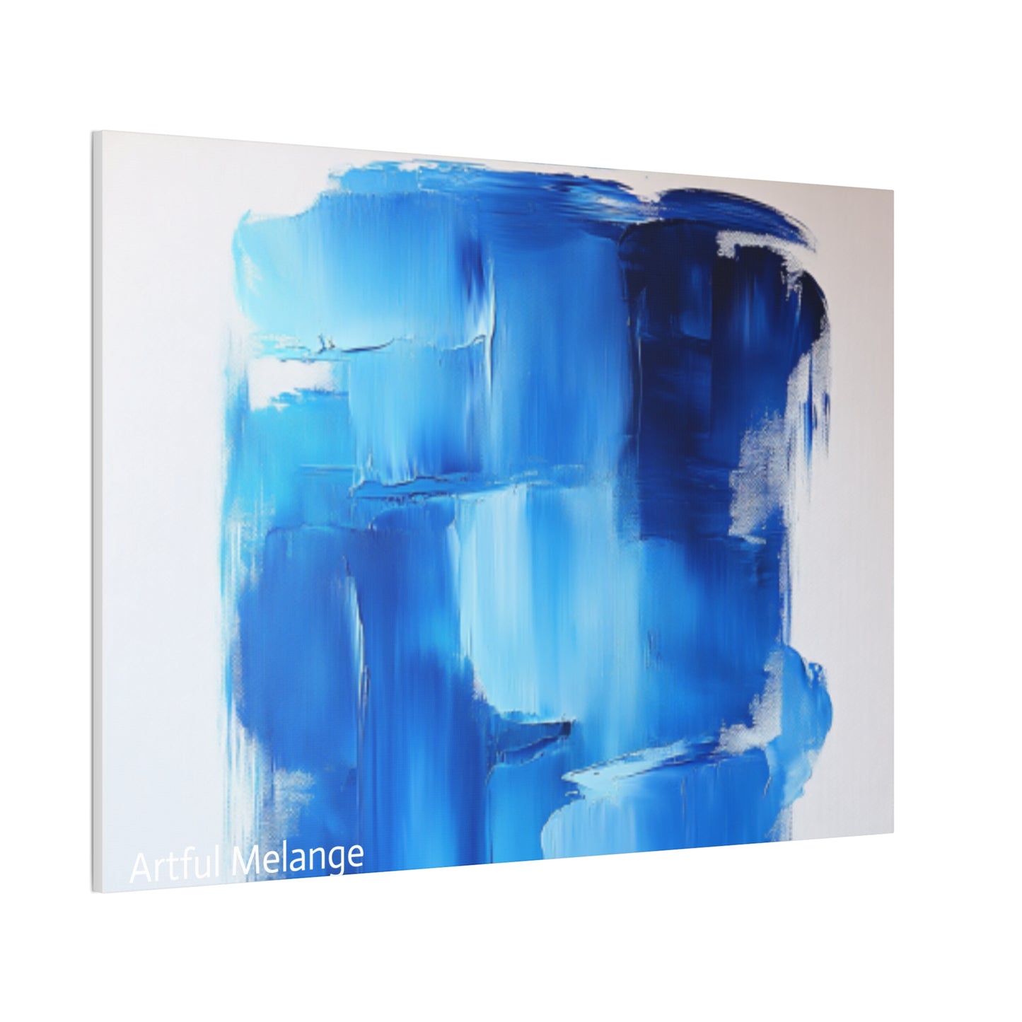 Acrylic Abstract Canvas Print - Richly Textured Artistry