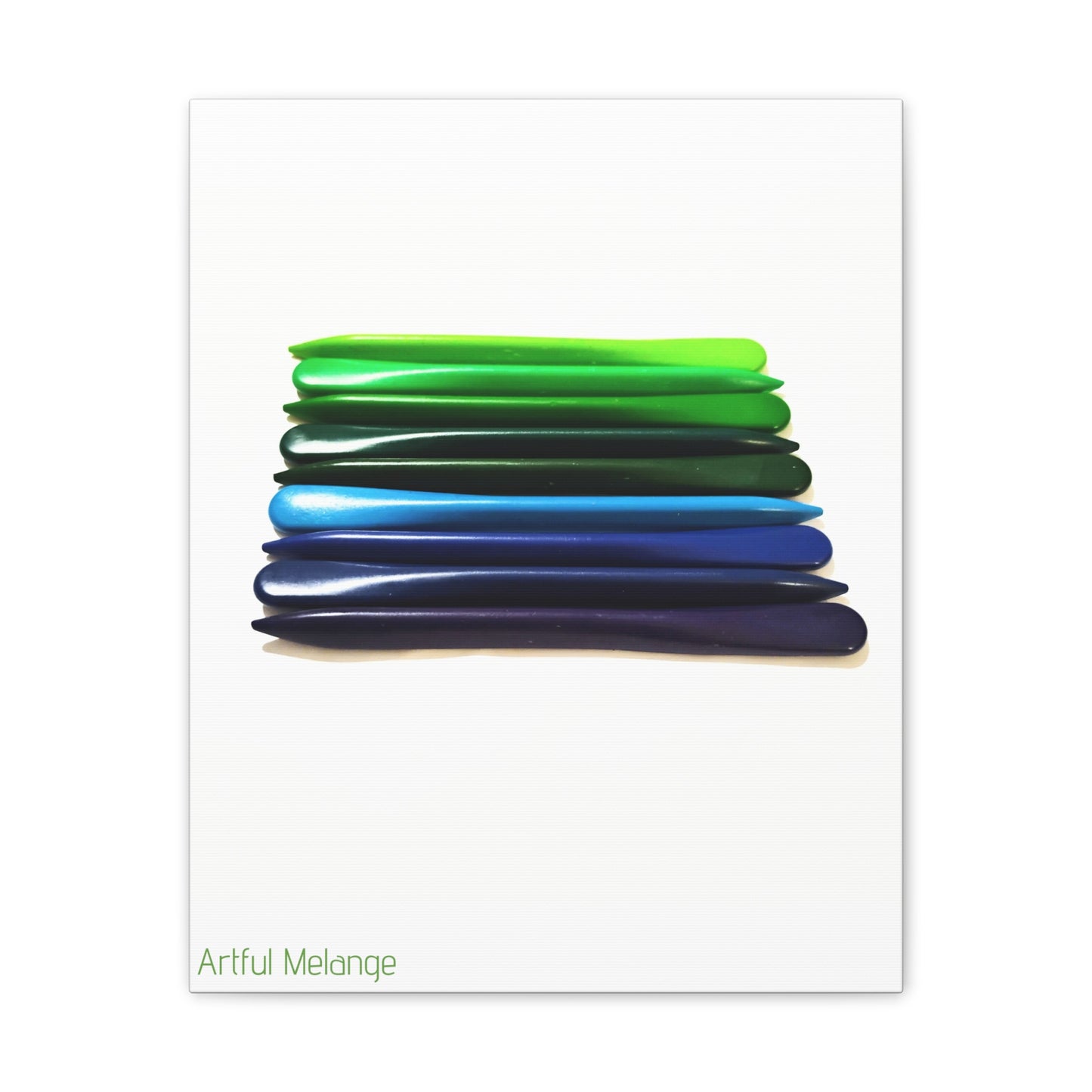 Spectrum Stacks: A Colorful Daydream in Posters and Canvas Prints