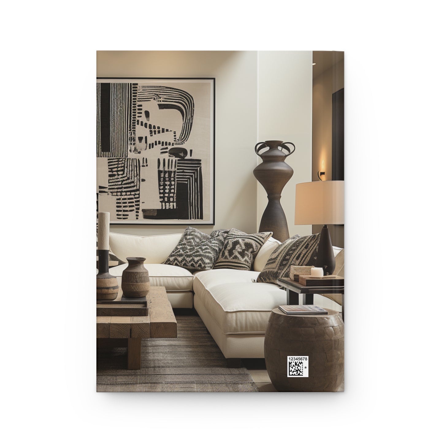 Essence of African Mud Cloth Hardcover Journal