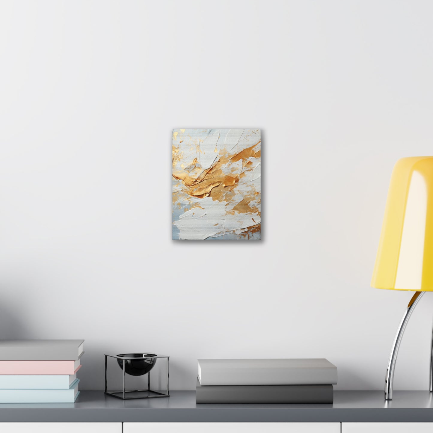 Acrylic Abstract Canvas Print - Richly Textured Artistry