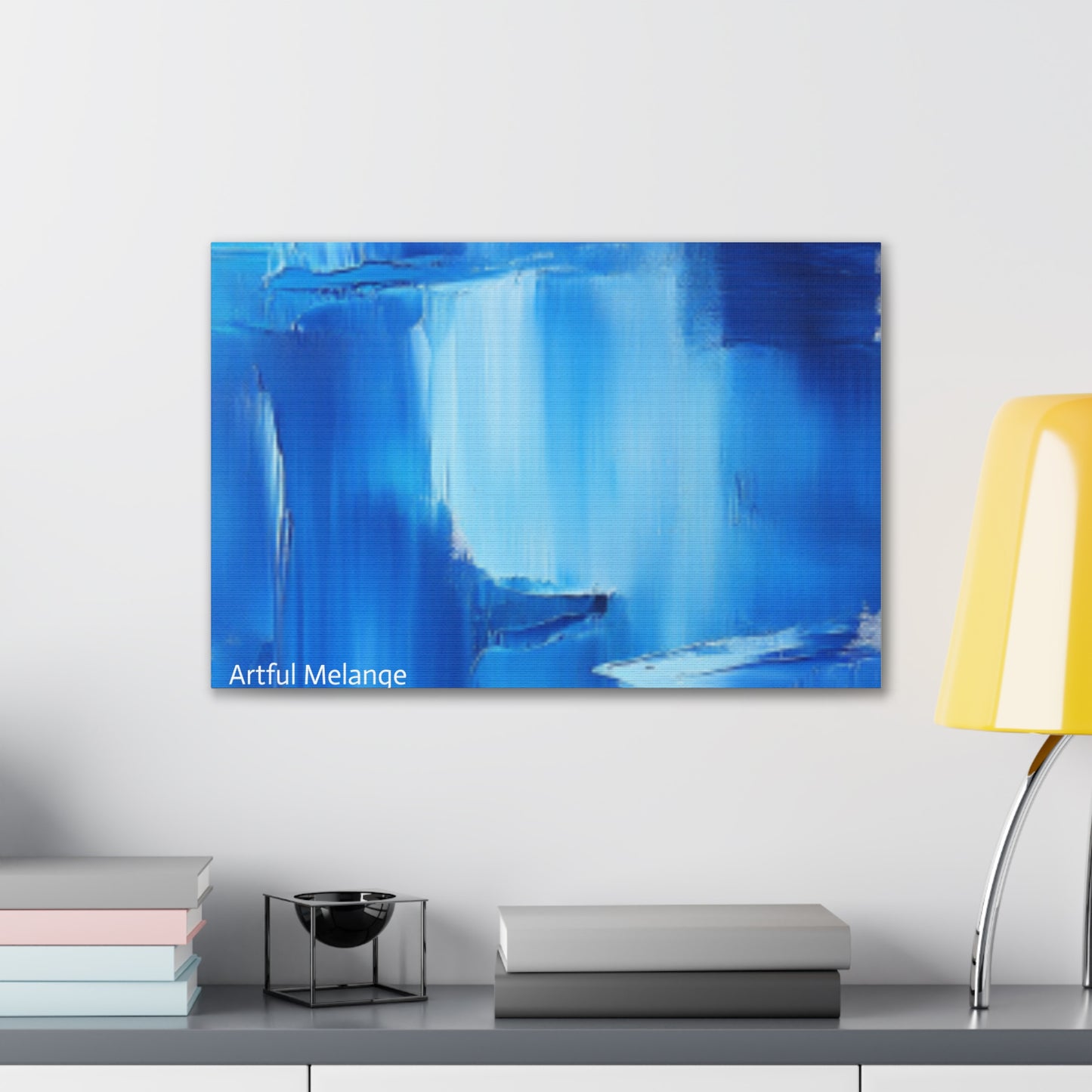 Acrylic Abstract Canvas Print - Richly Textured Artistry