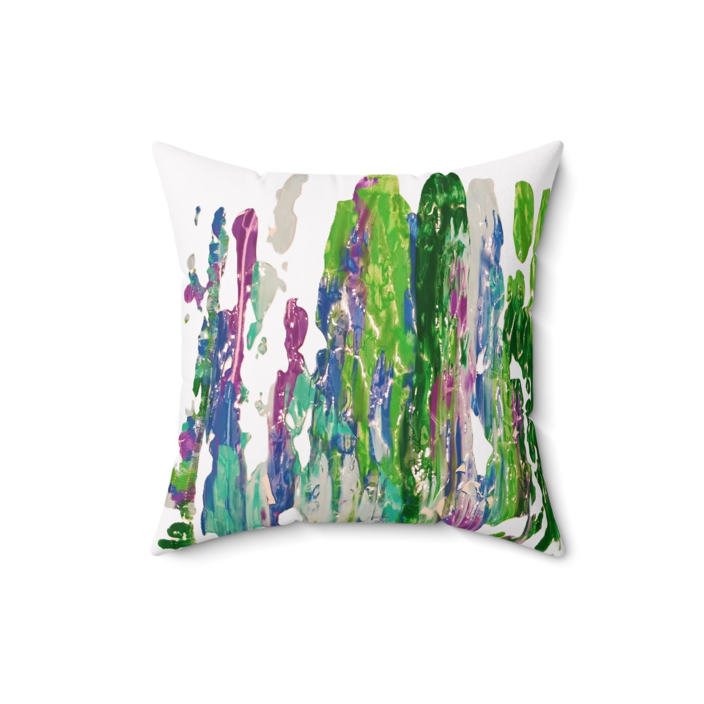 Artistic Abstractions: Abstract Acrylic Art Pillows Collection
