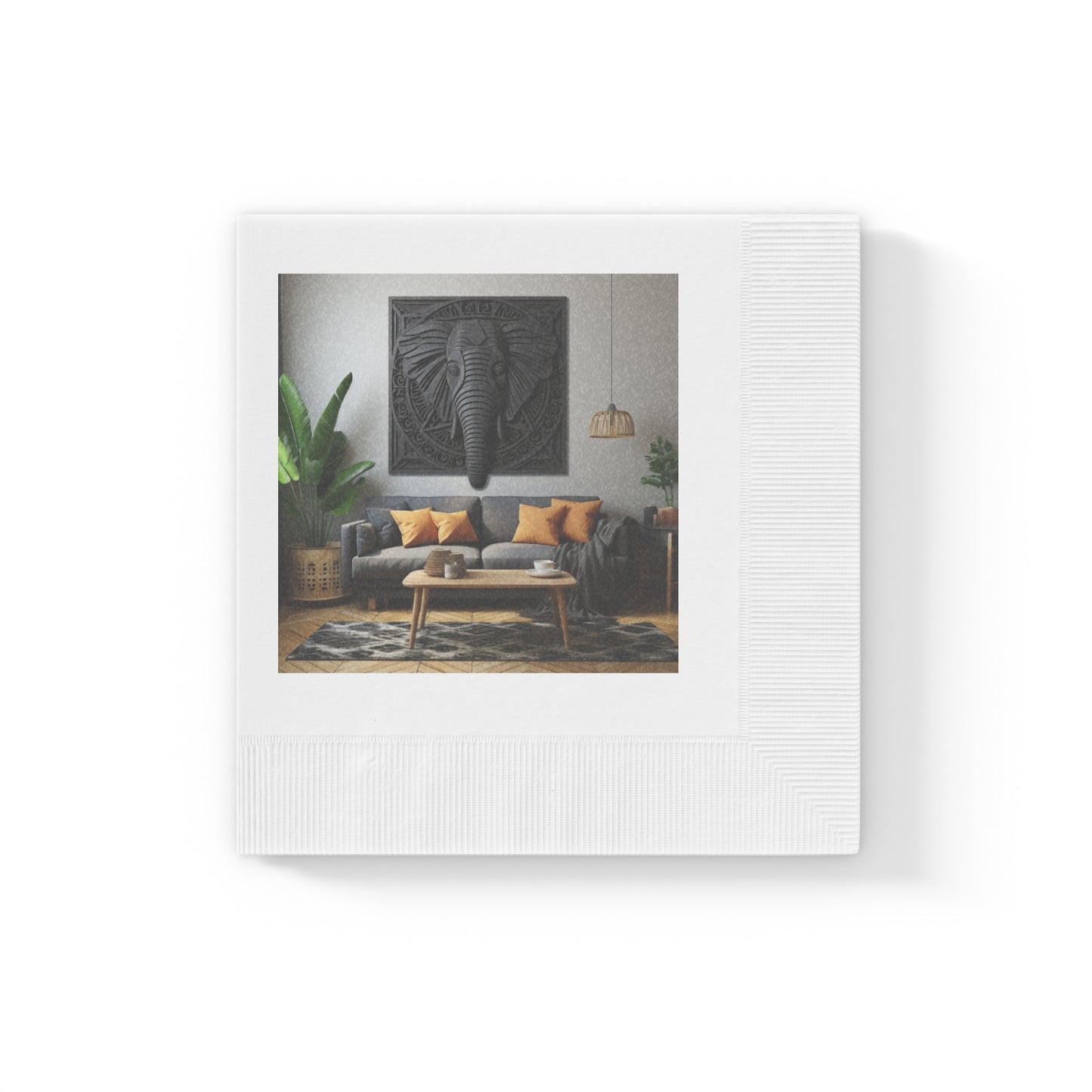 Exquisite African Culture-Inspired Napkin Set