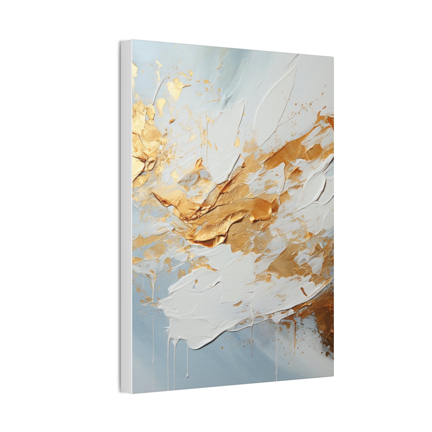 Acrylic Abstract Canvas Print - Richly Textured Artistry