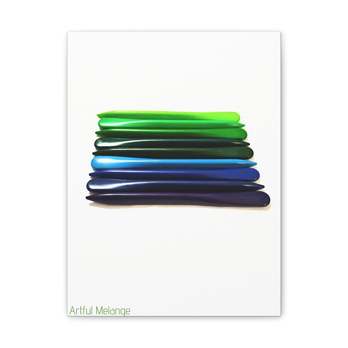 Spectrum Stacks: A Colorful Daydream in Posters and Canvas Prints