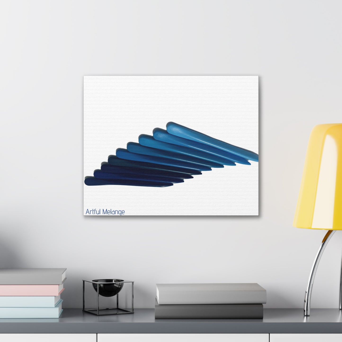 Spectrum Stacks: A Colorful Daydream in Posters and Canvas Prints/Vote Blue wave