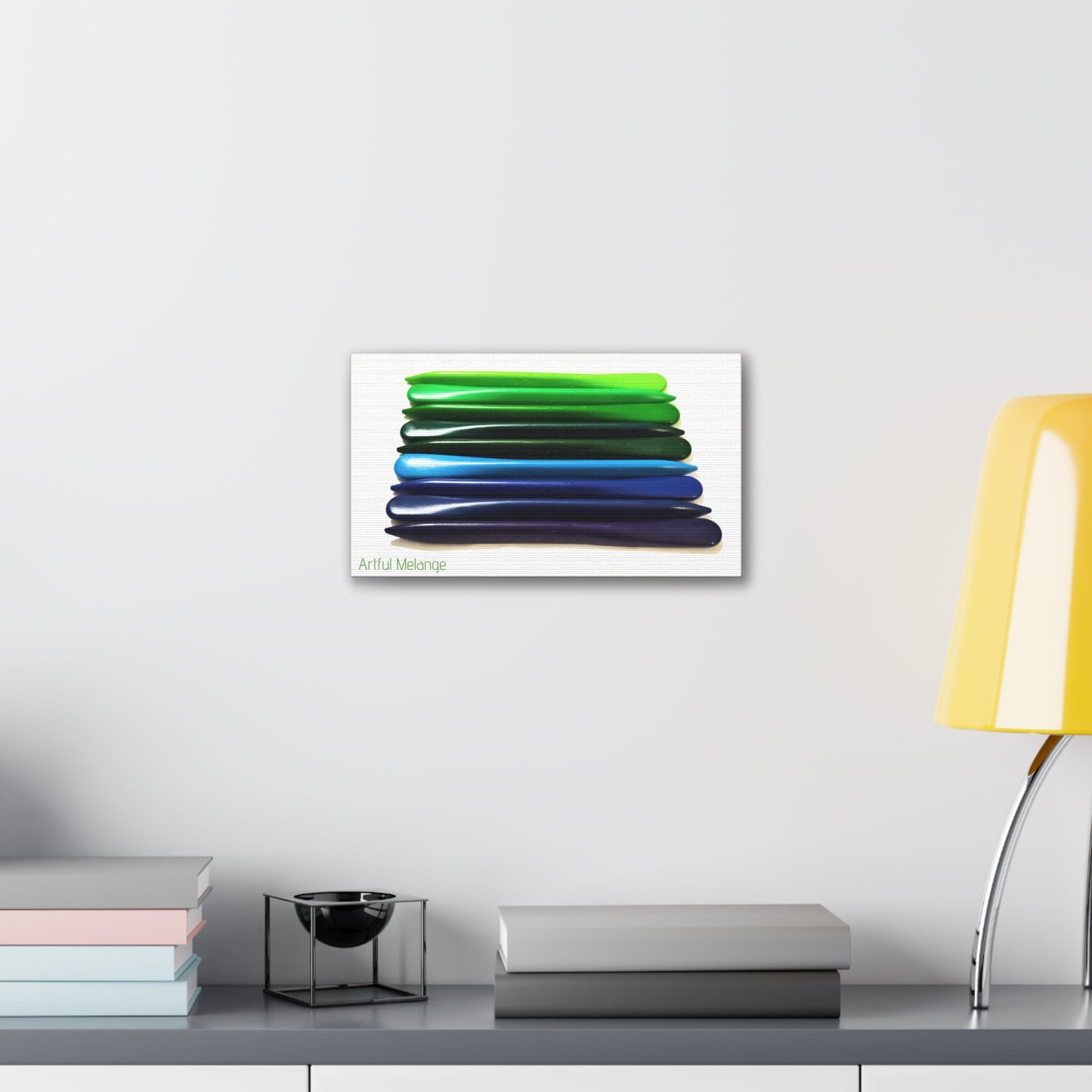 Spectrum Stacks: A Colorful Daydream in Posters and Canvas Prints