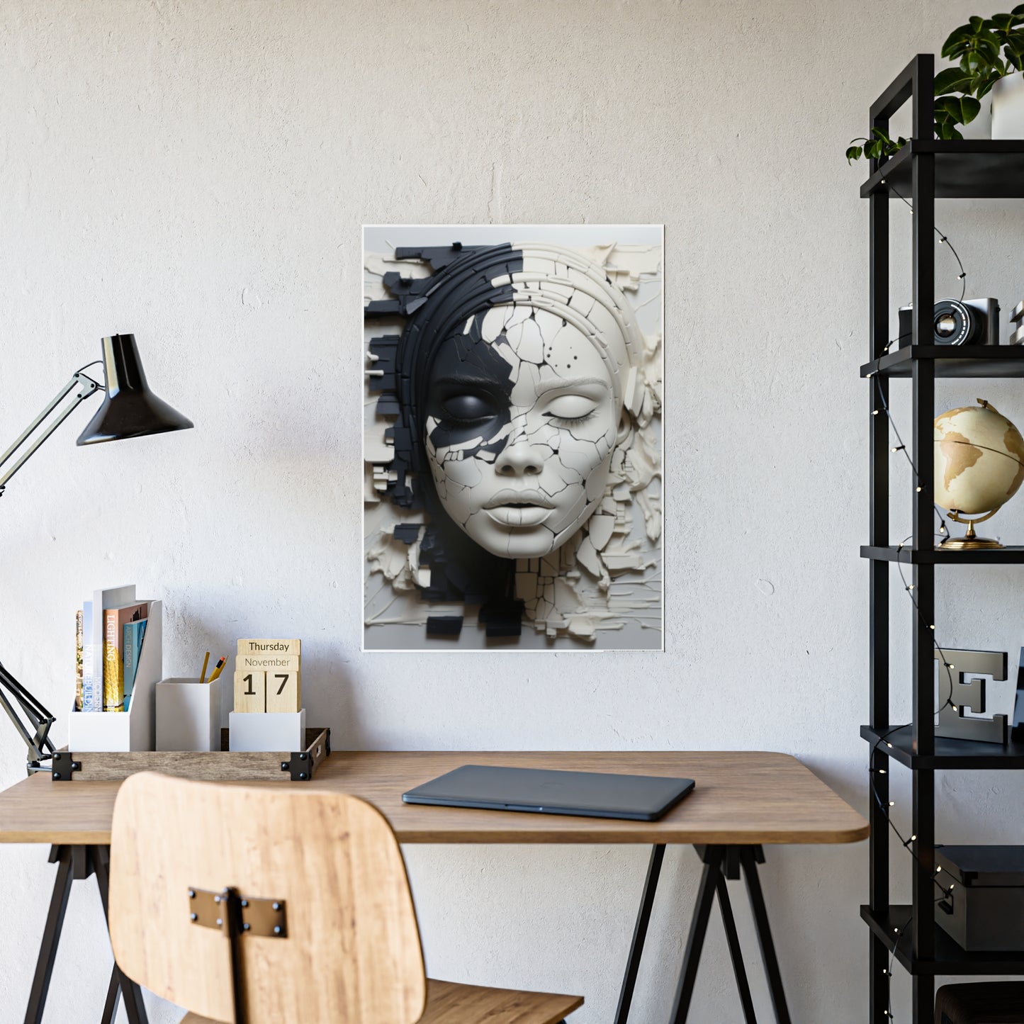 AfroElegance: Empowering Melanated Women Poster