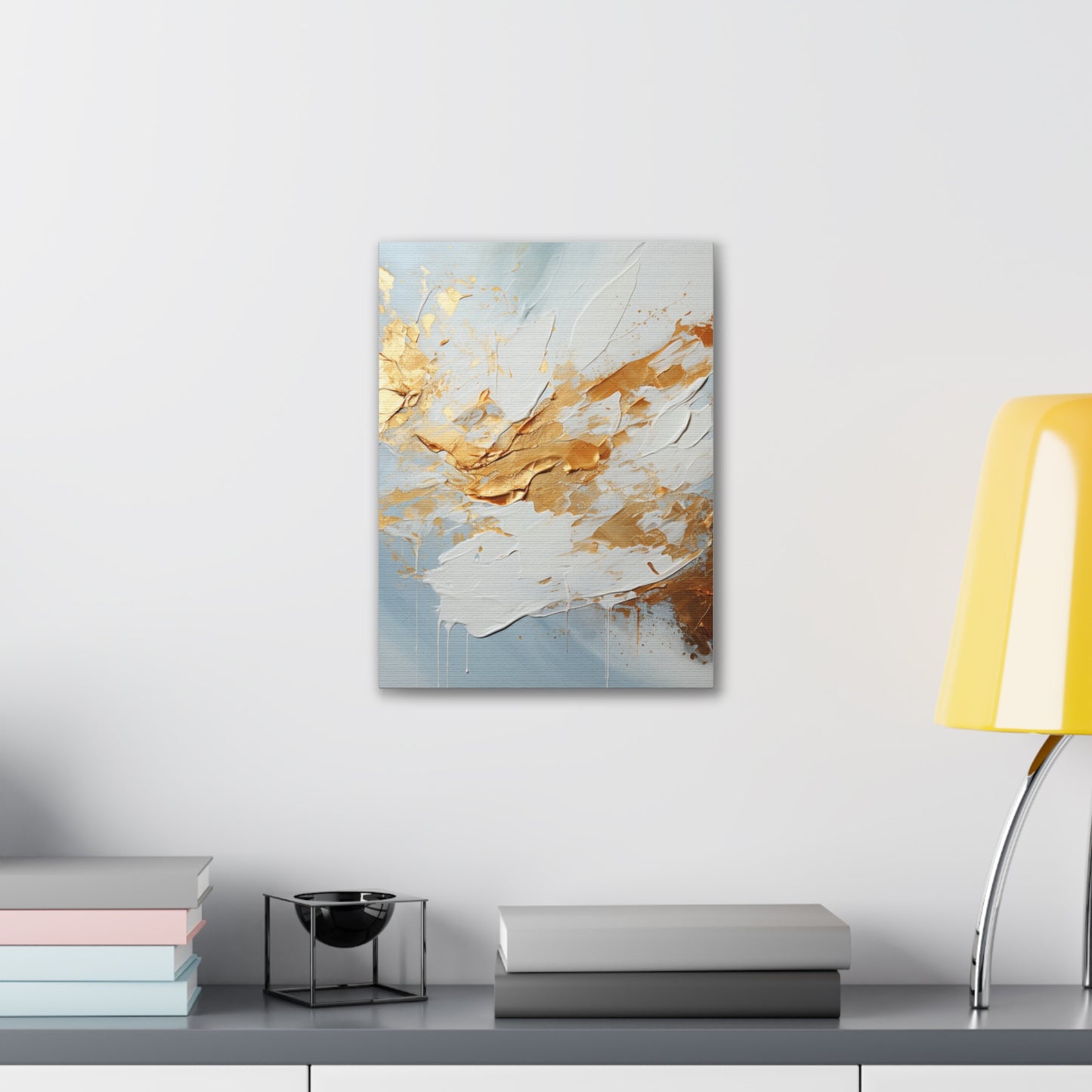Acrylic Abstract Canvas Print - Richly Textured Artistry