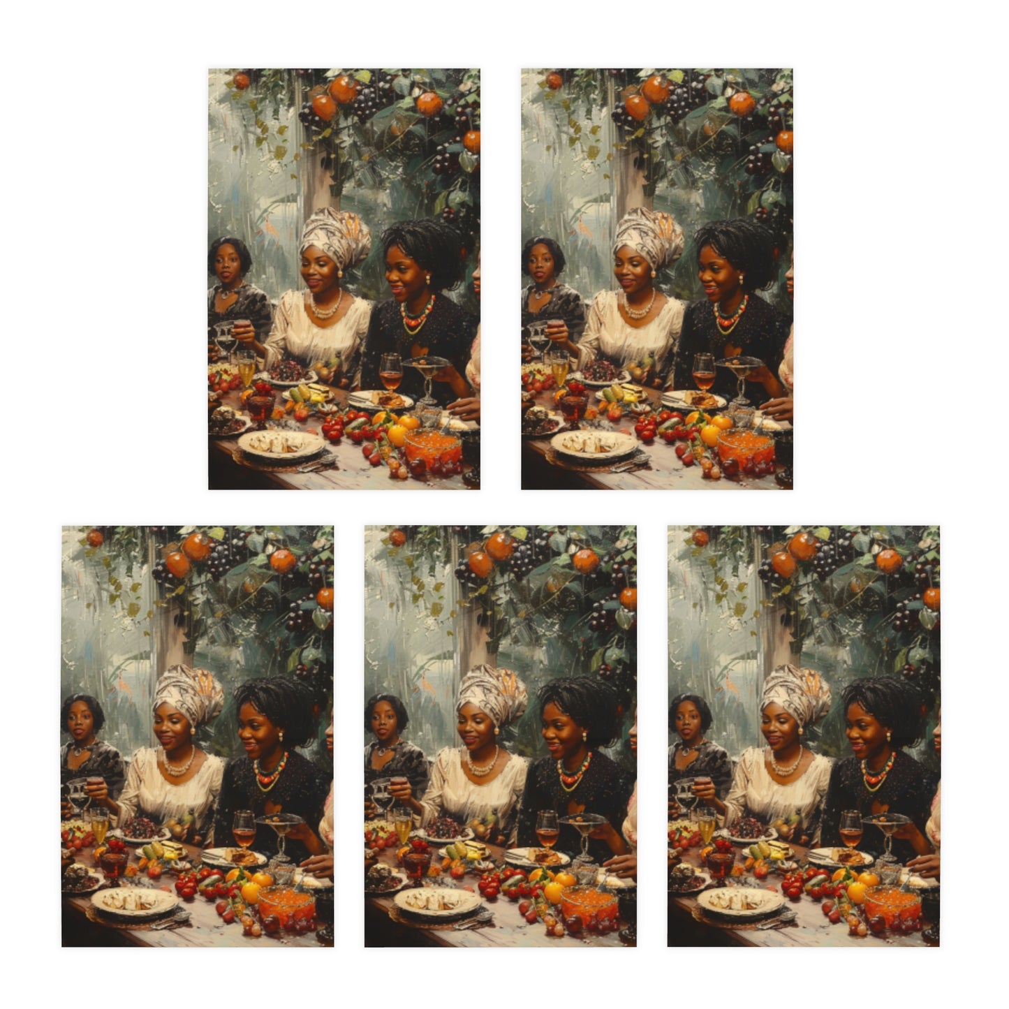 Mimosas and Melanin Note Card Set (5-Pack)