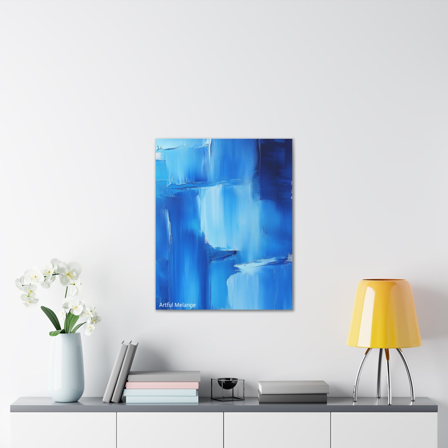 Acrylic Abstract Canvas Print - Richly Textured Artistry
