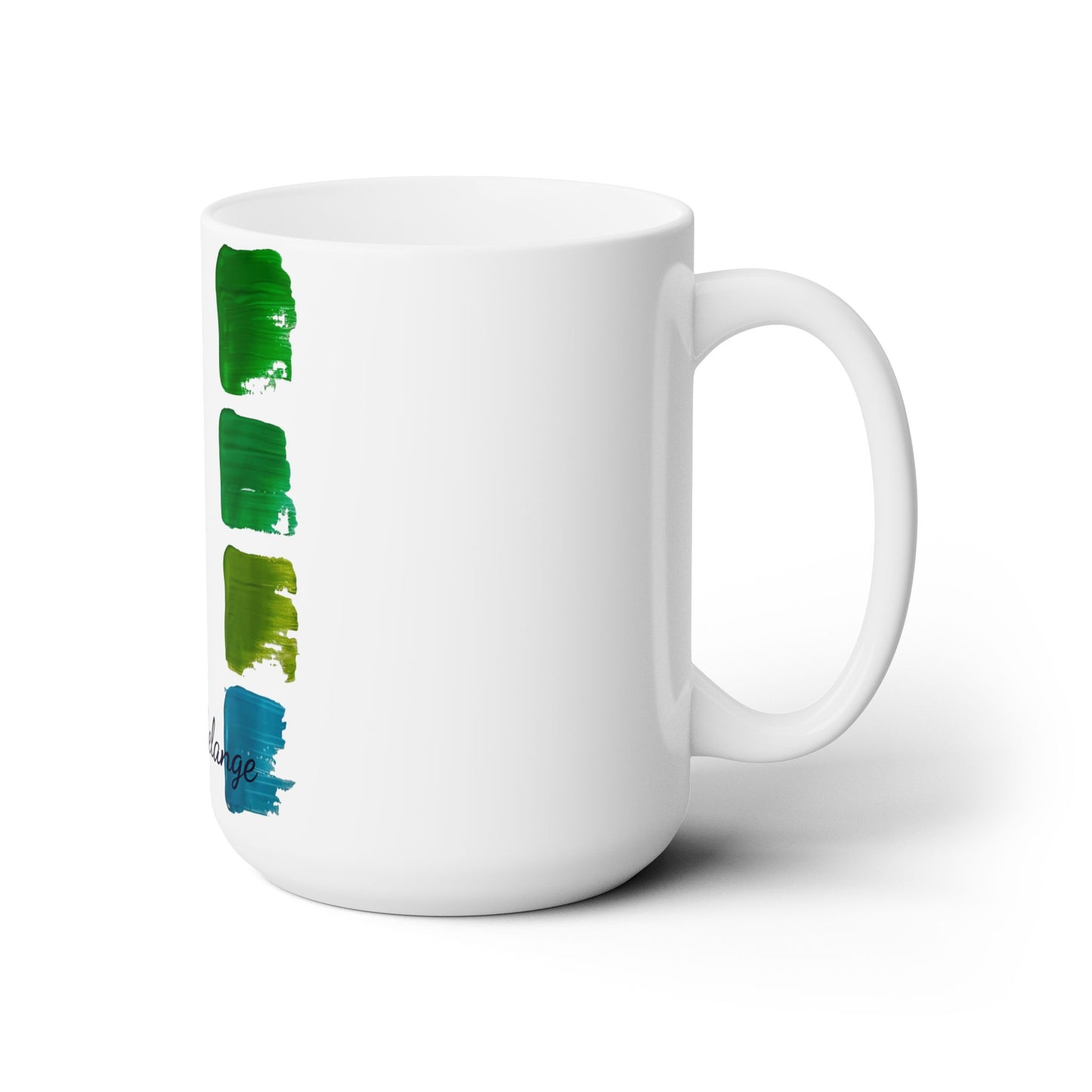 Artsy Abstract Ceramic Mug 15oz