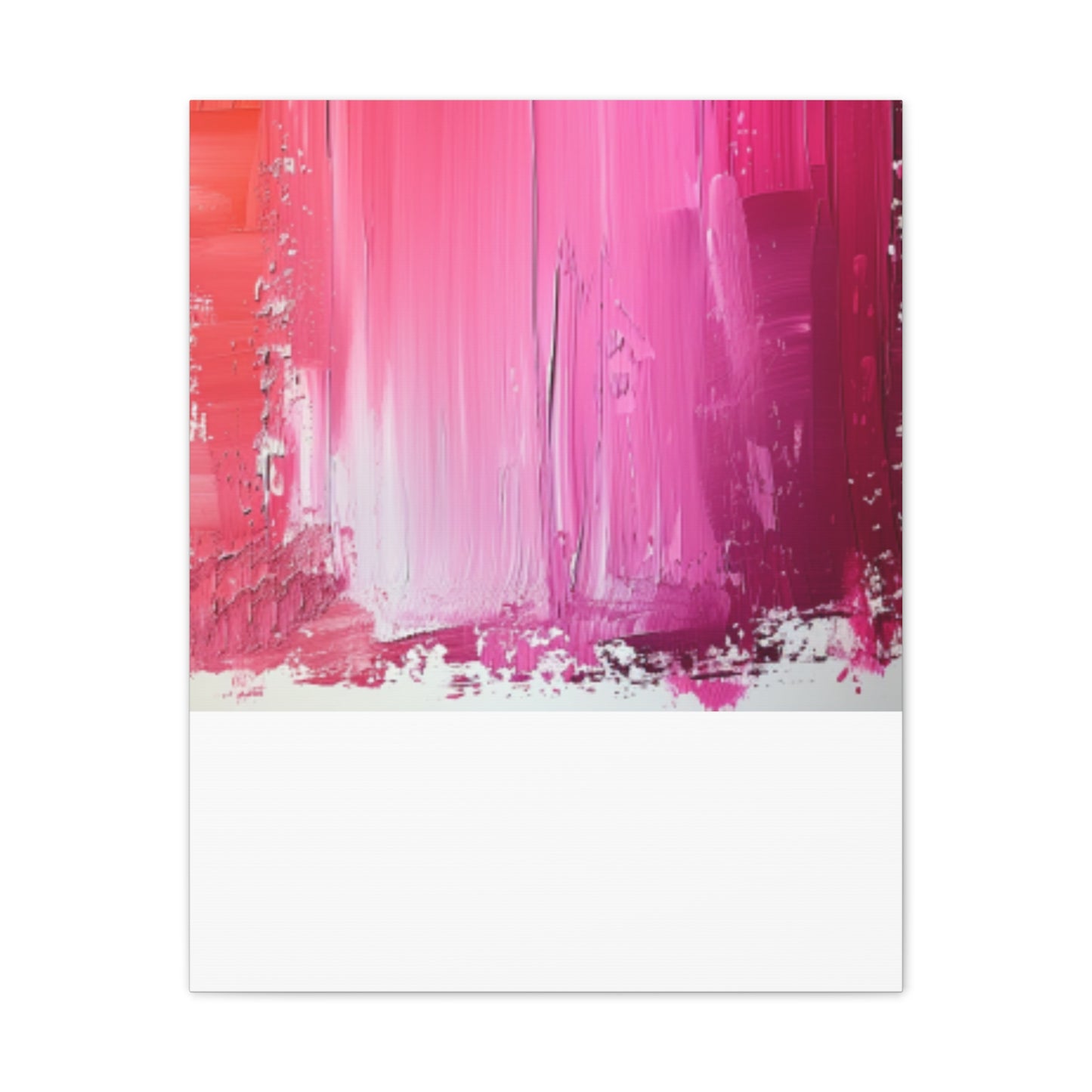 In The Pink: A Symphony of Sophistication Canvas Print