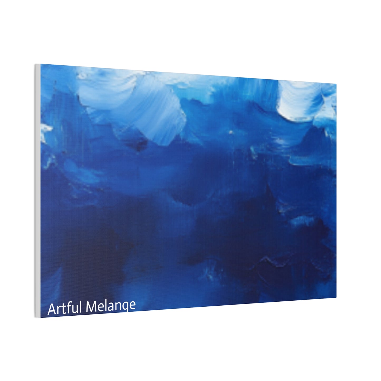 Acrylic Abstract Canvas Print - Richly Textured Artistry
