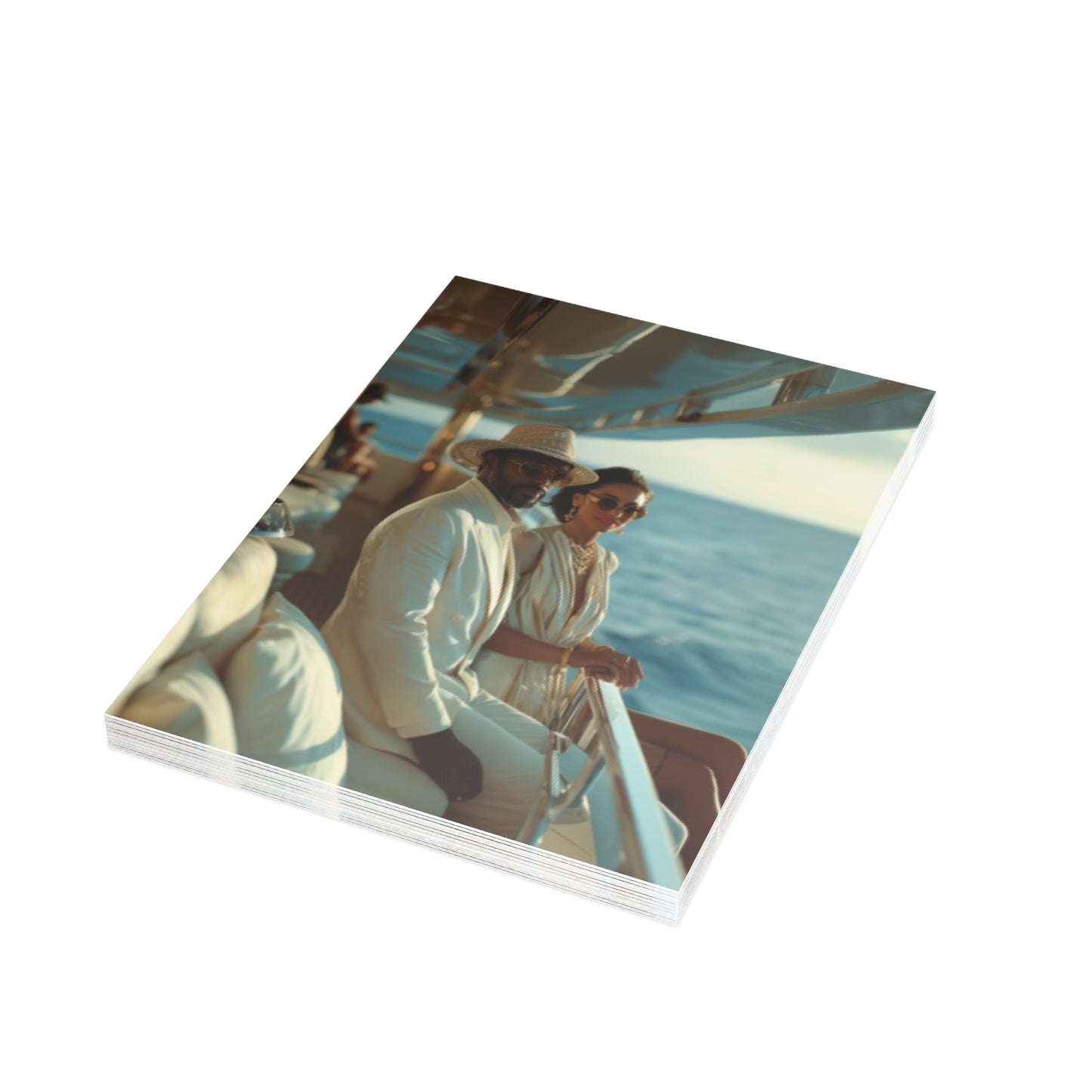 Sail & Celebrate: A Day of Elegance Yacht/Boat Party Invitation Bundles (envelopes included)