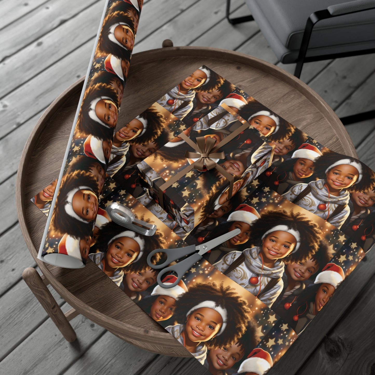 Harmony Holidays Wrapping Paper Sheet