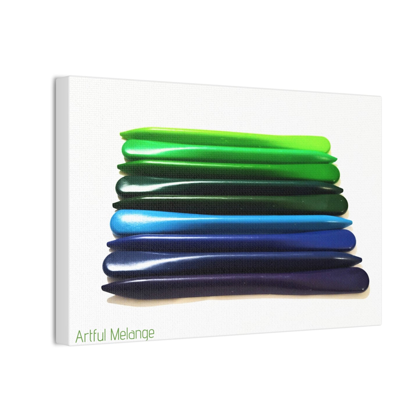 Spectrum Stacks: A Colorful Daydream in Posters and Canvas Prints