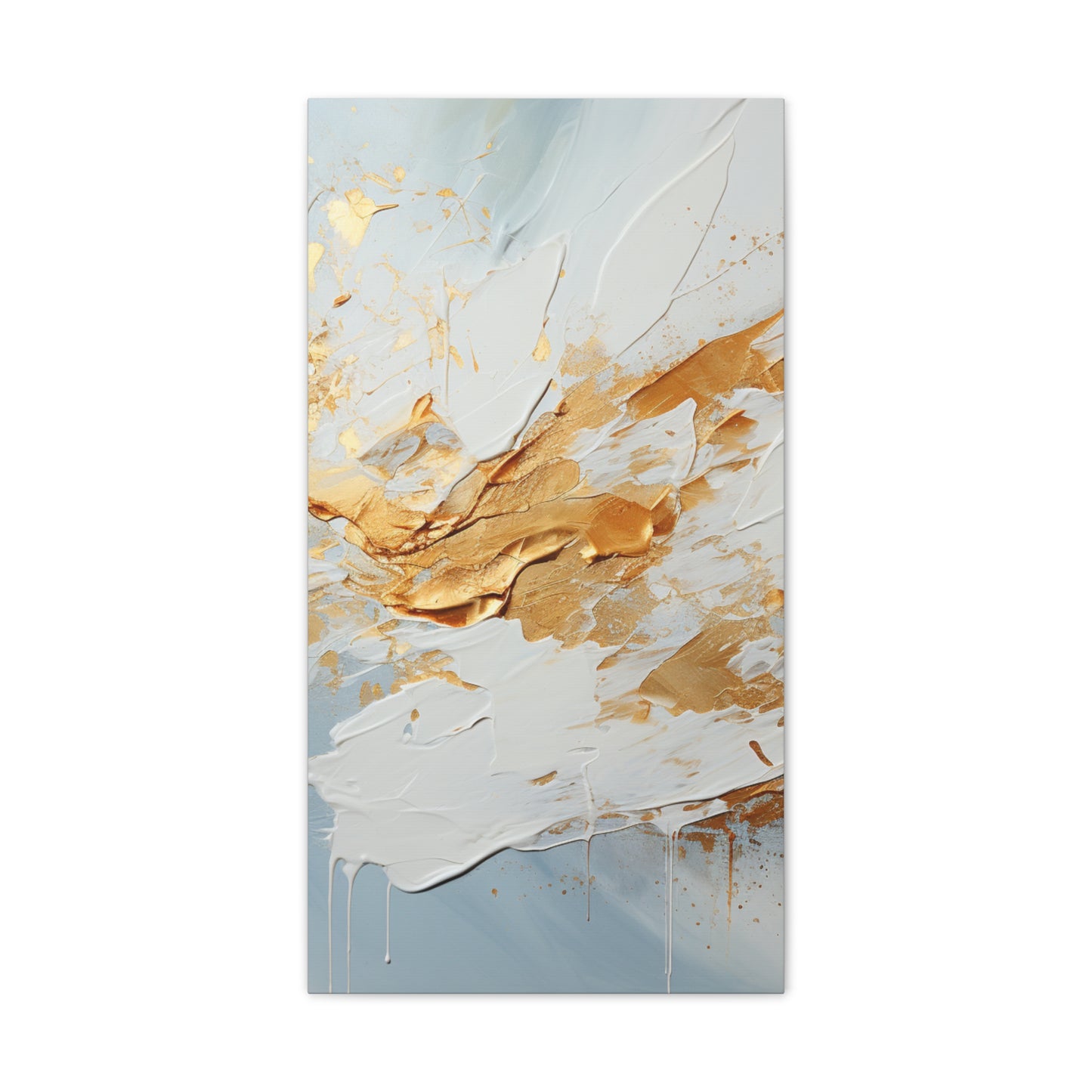 Acrylic Abstract Canvas Print - Richly Textured Artistry