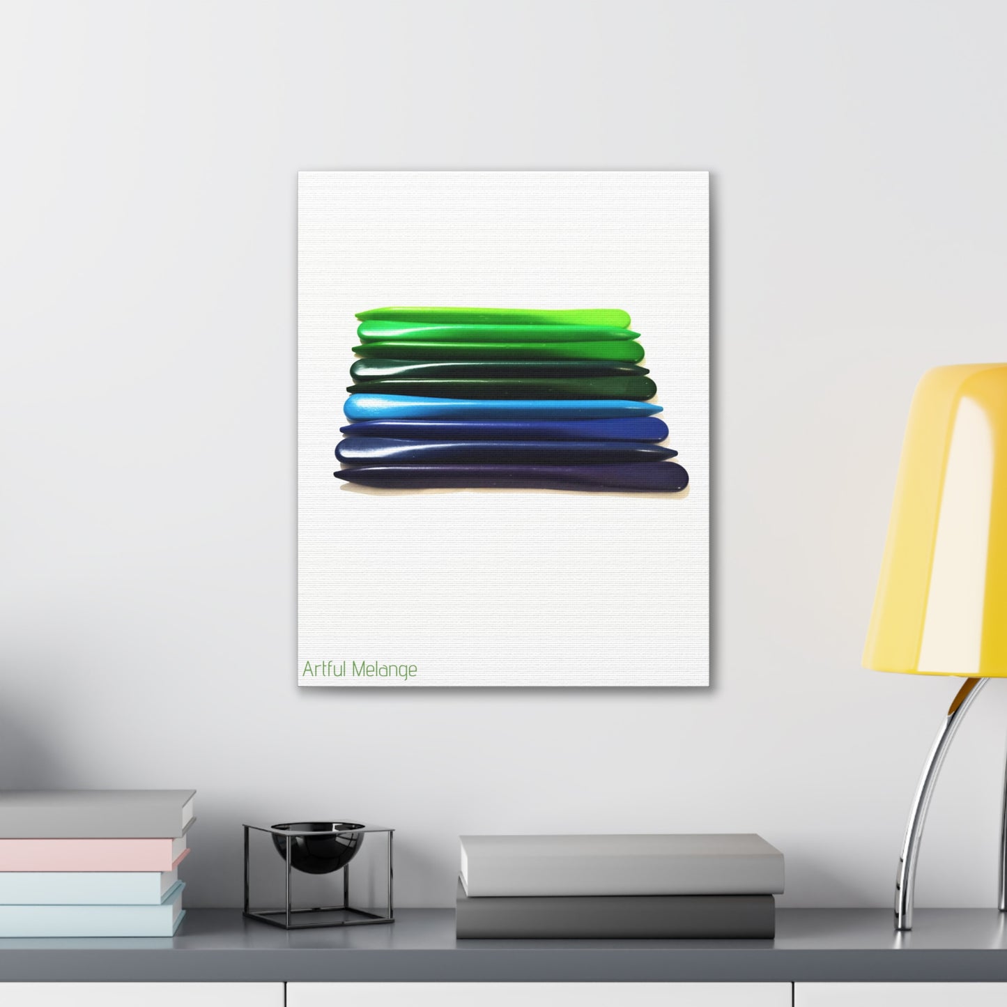 Spectrum Stacks: A Colorful Daydream in Posters and Canvas Prints