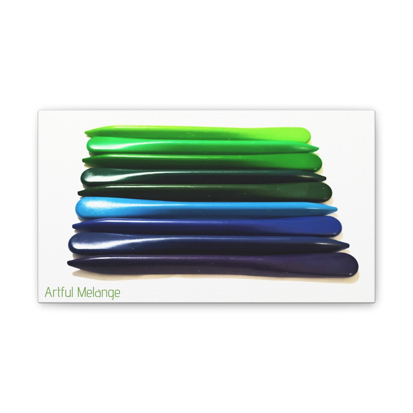 Spectrum Stacks: A Colorful Daydream in Posters and Canvas Prints