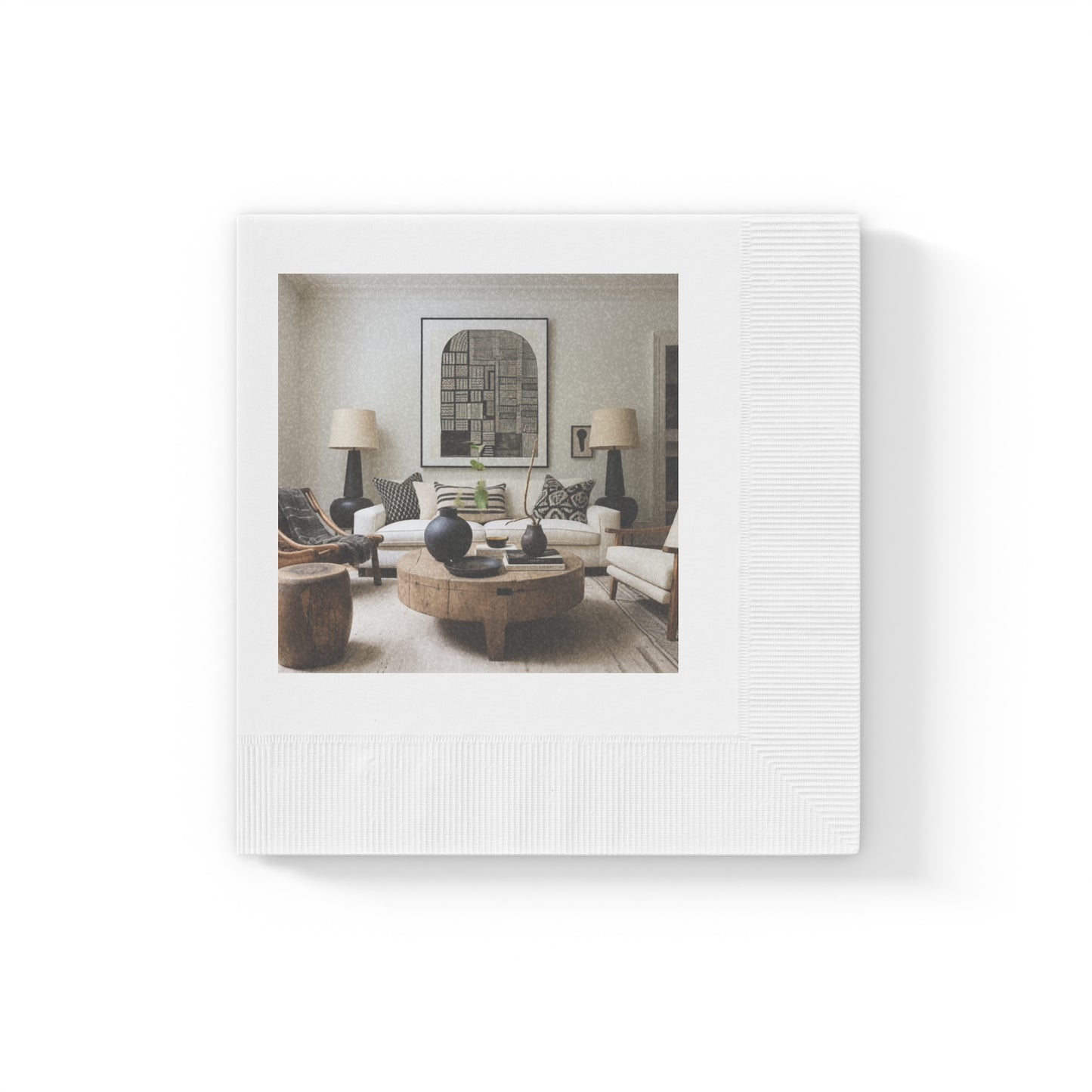 Exquisite African Culture-Inspired Napkin Set