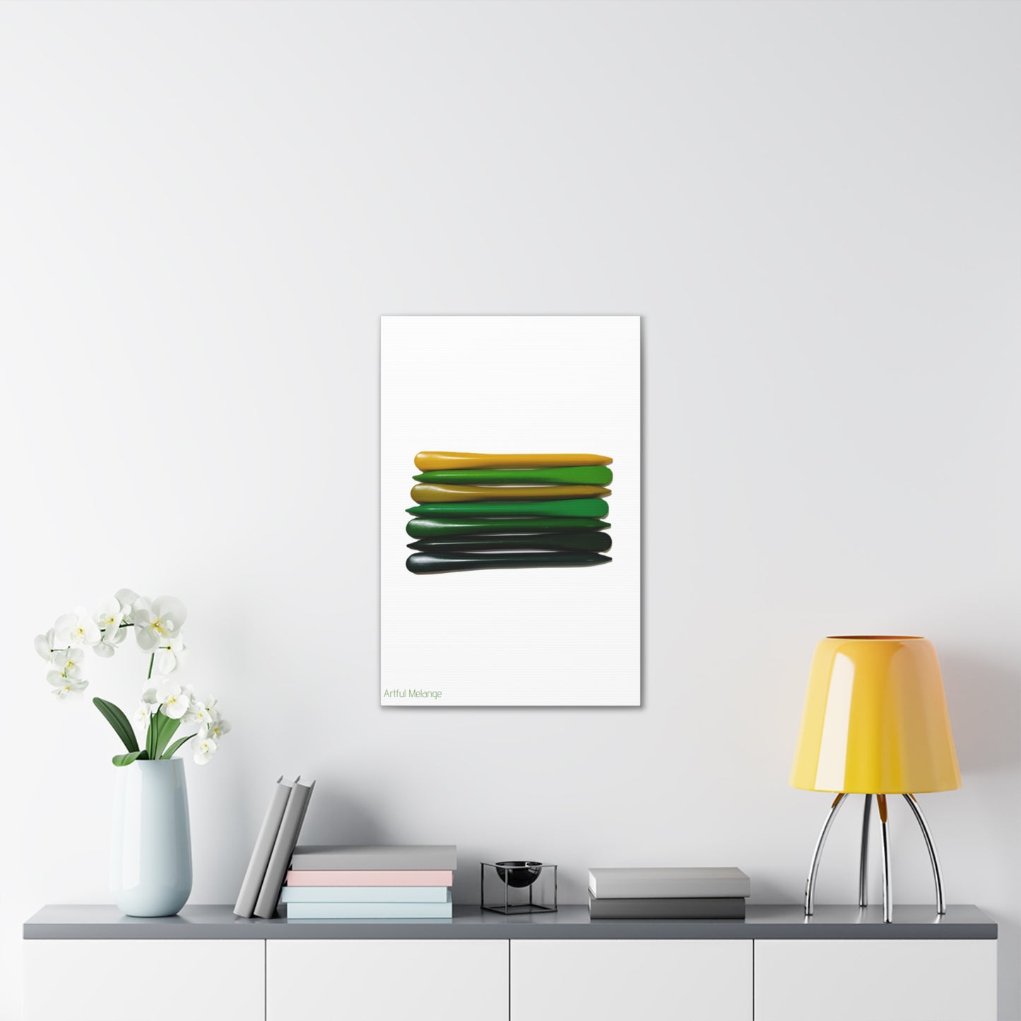 Spectrum Stacks: A Colorful Daydream in Posters and Canvas Prints