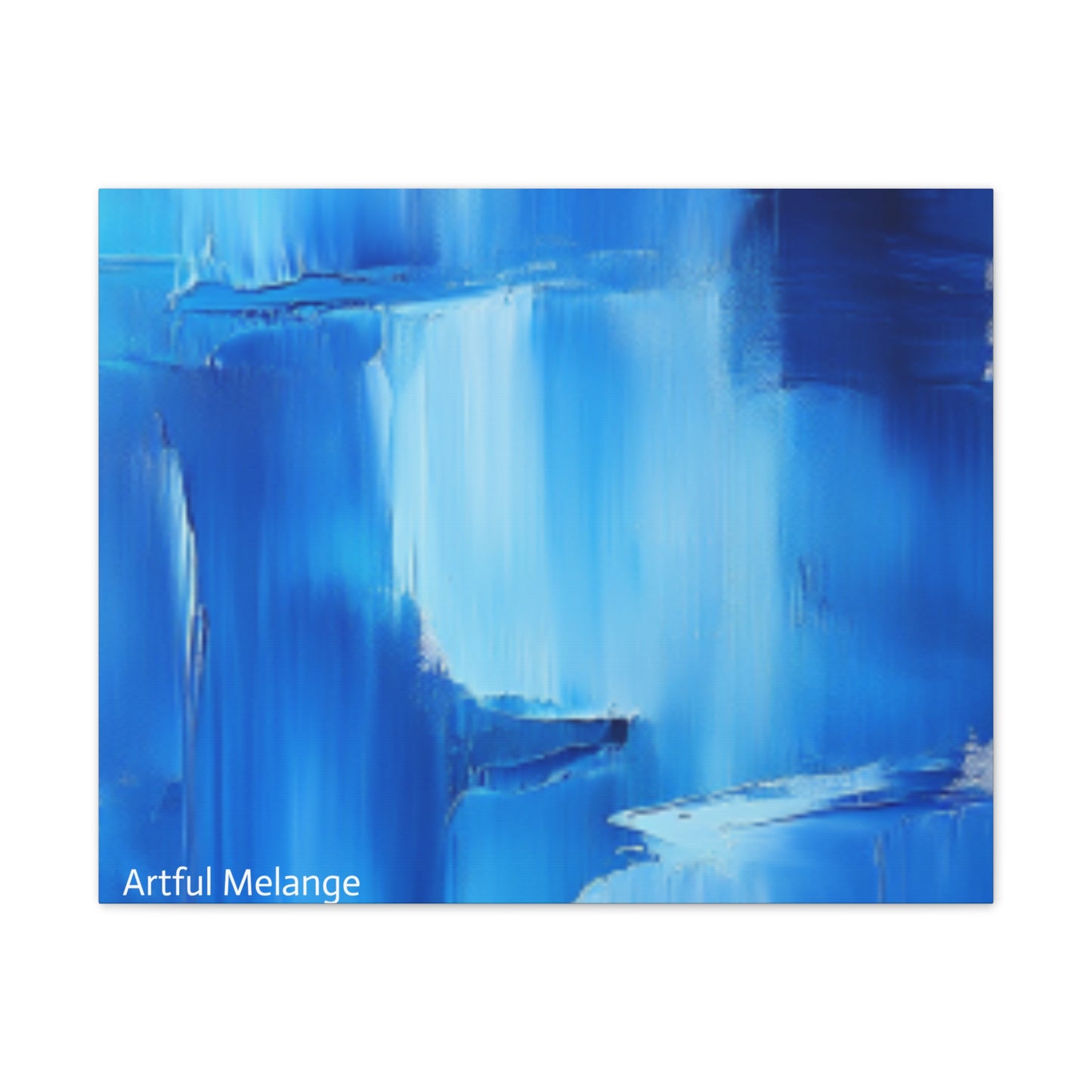 Acrylic Abstract Canvas Print - Richly Textured Artistry