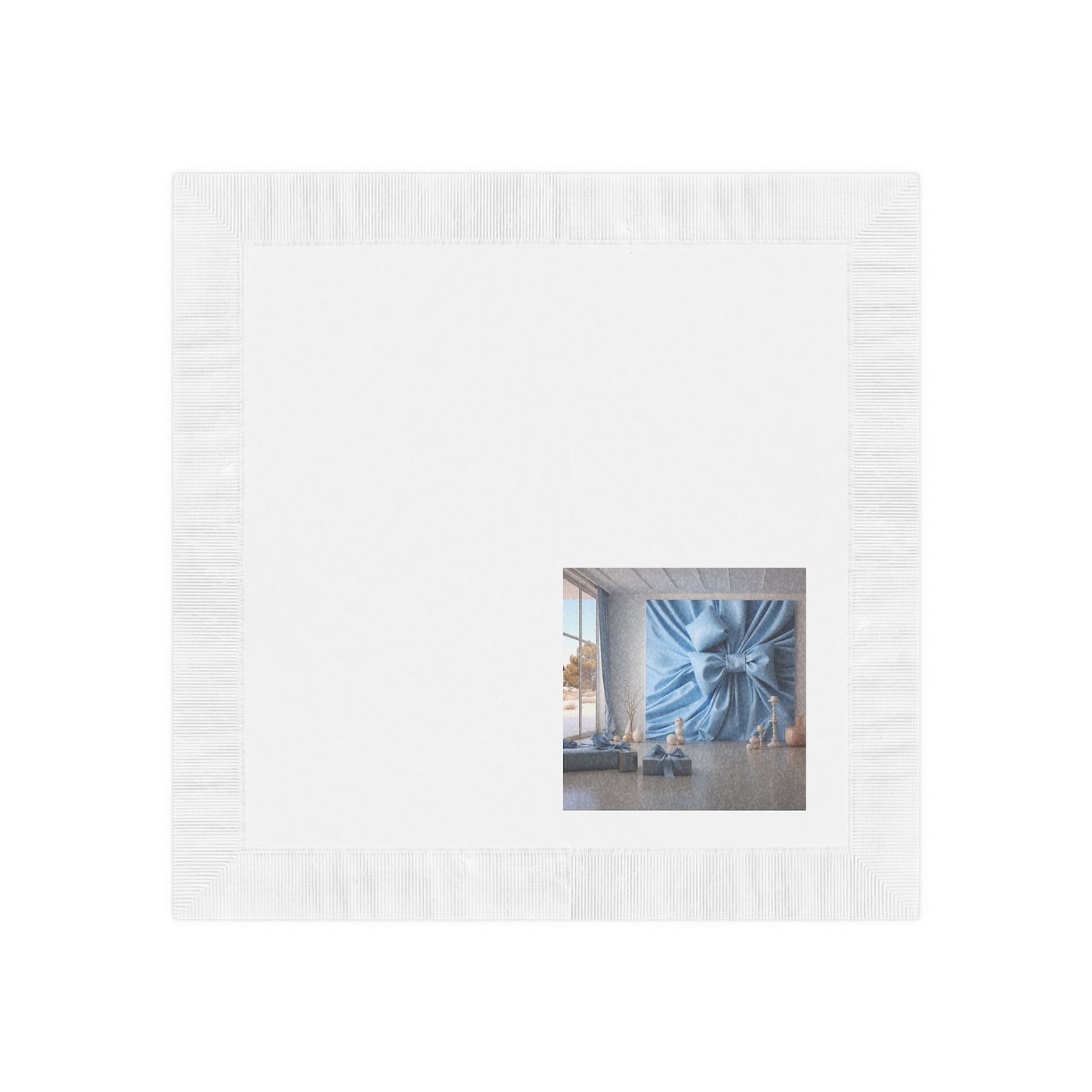 Dynamic Holiday Napkins for Sophisticated Living Spaces