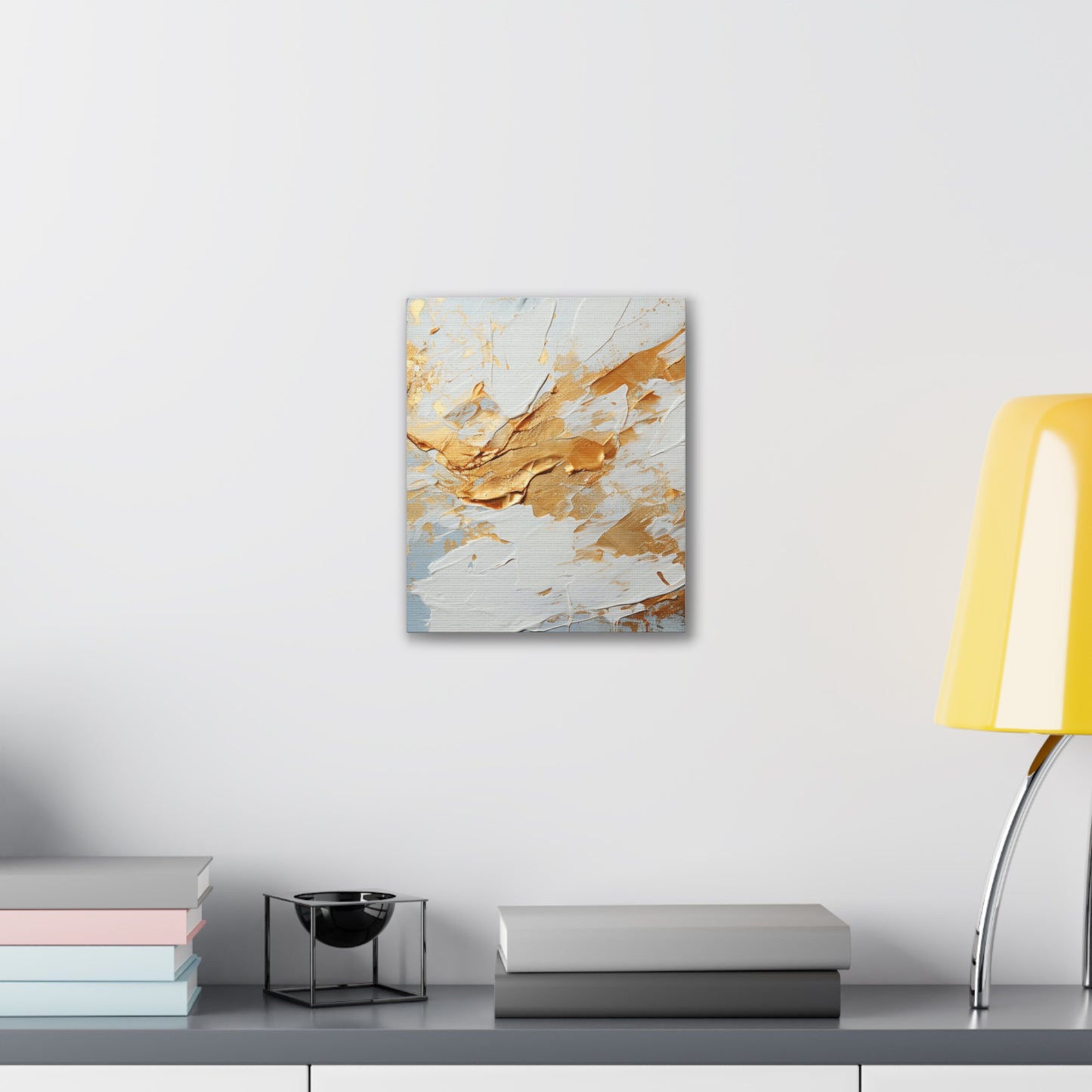 Acrylic Abstract Canvas Print - Richly Textured Artistry