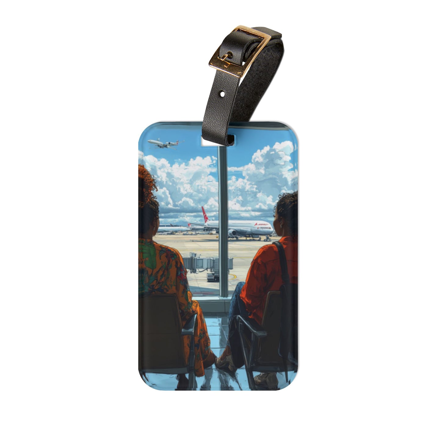 Art Voyage Sisters That Travel Luggage Tag Collection