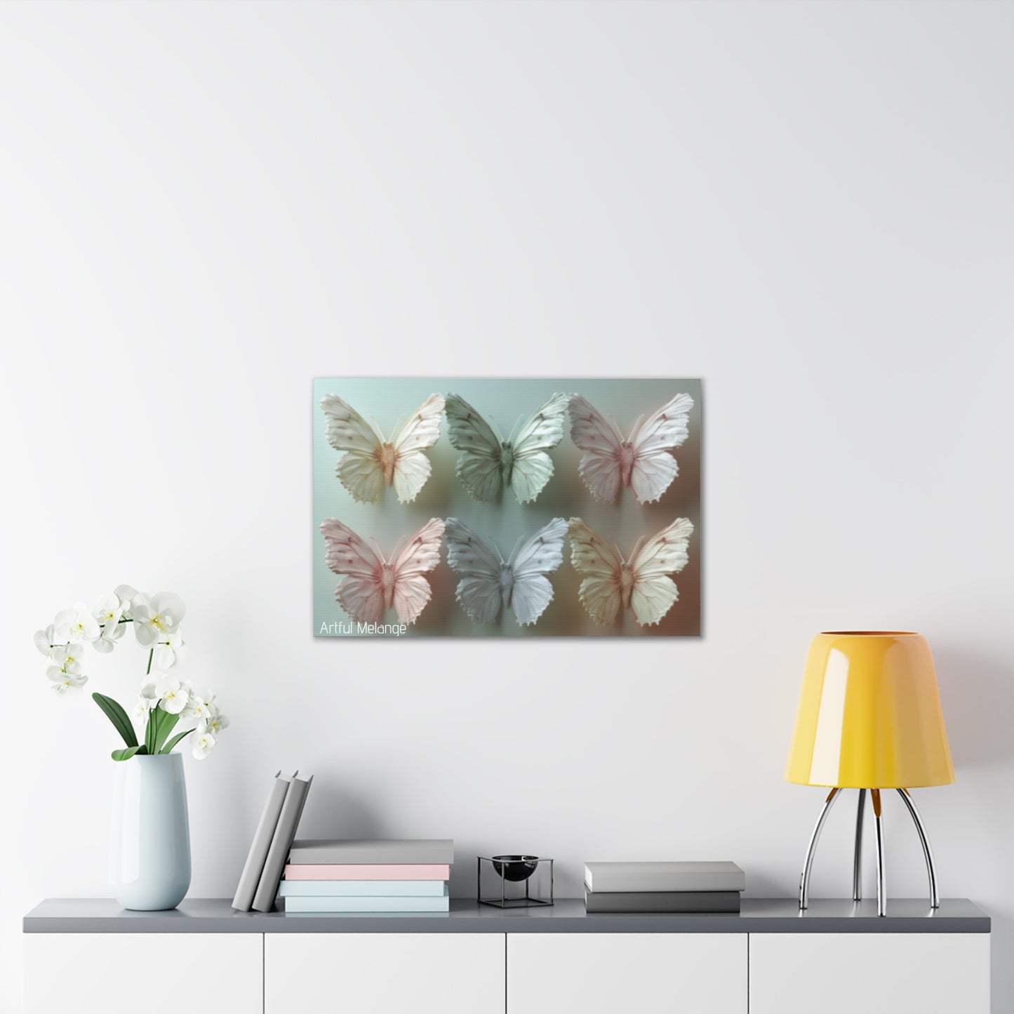 Fluttering Dreams: Butterfly Canvas Print Collection