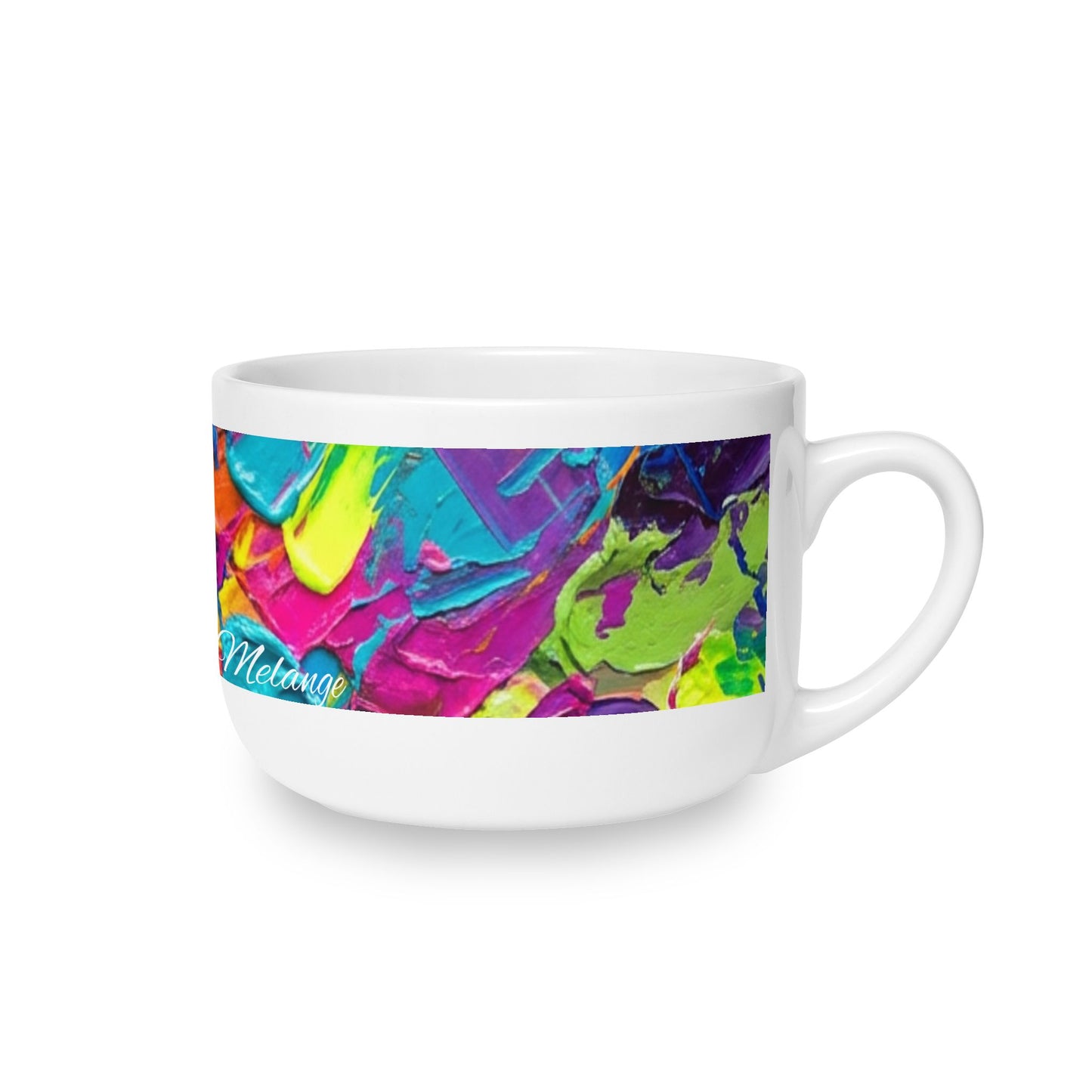 ChromaSoul™ Abstract Latte Mug Collection, 25oz